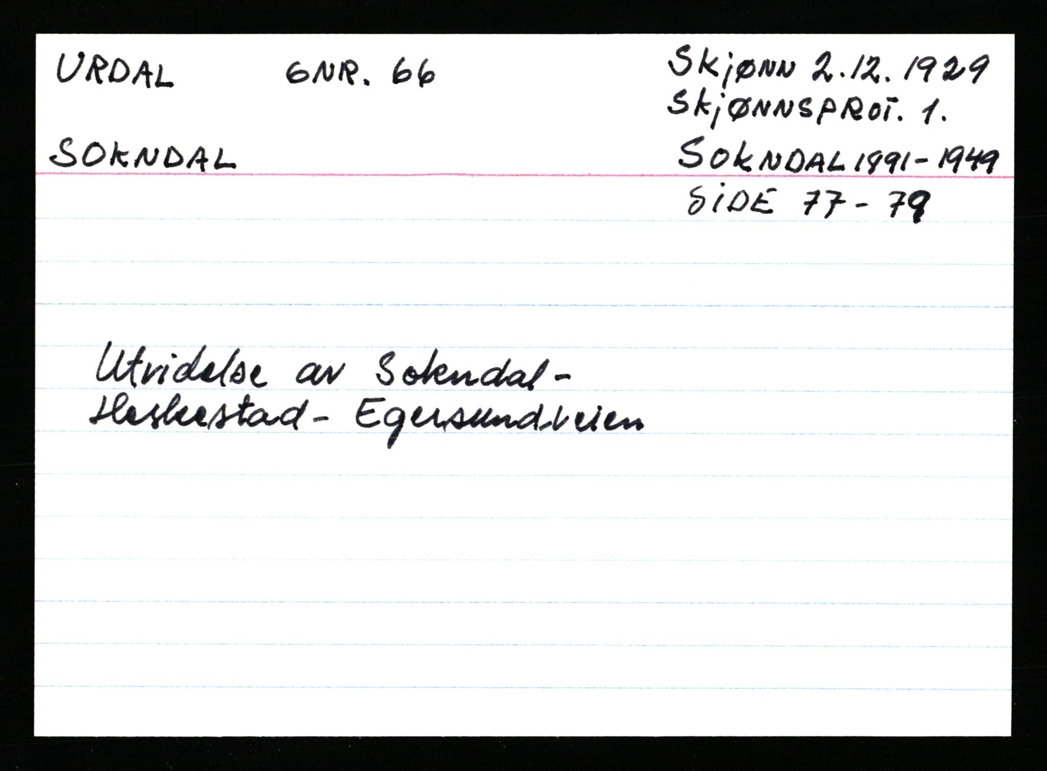 Statsarkivet i Stavanger, AV/SAST-A-101971/03/Y/Ym/L0063: Åstedskort sortert etter gårdsnavn: Tørsdal - Utstein kloster, 1600-1950, p. 639