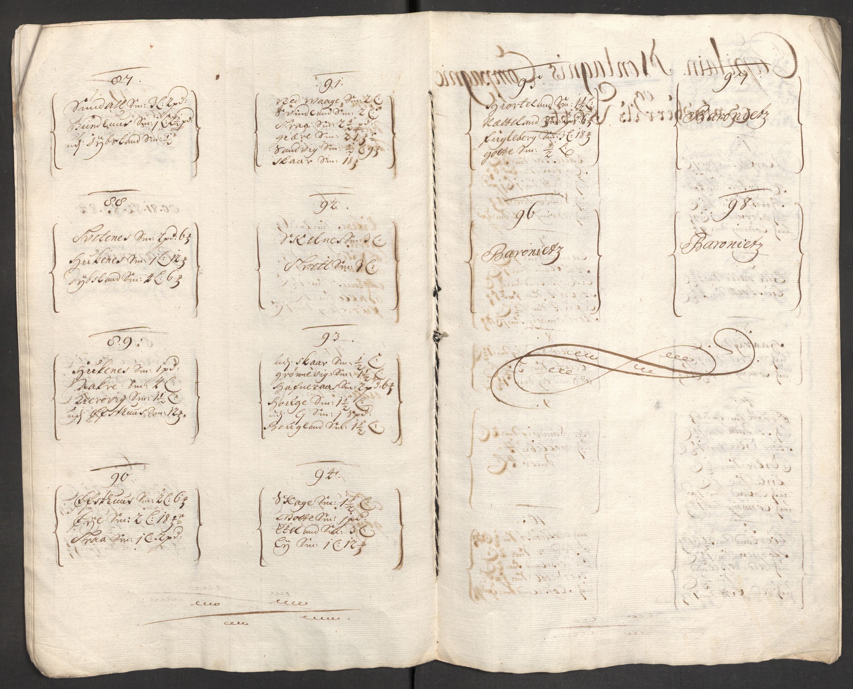 Rentekammeret inntil 1814, Reviderte regnskaper, Fogderegnskap, AV/RA-EA-4092/R48/L2978: Fogderegnskap Sunnhordland og Hardanger, 1699, p. 55