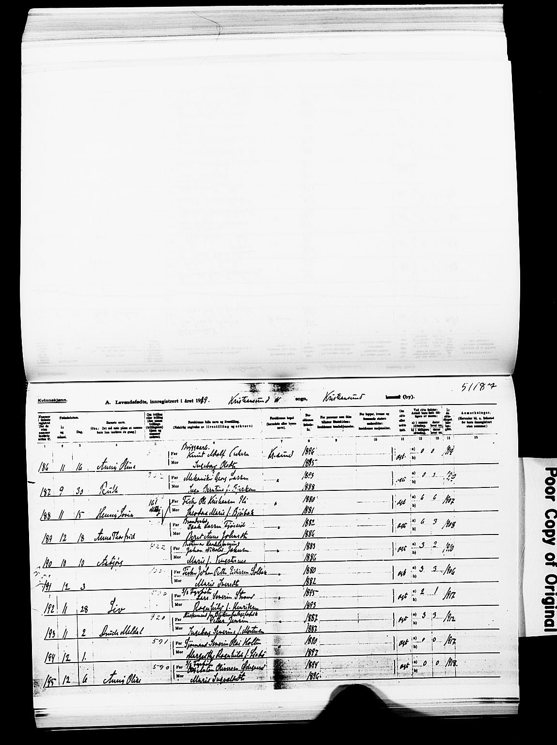 Ministerialprotokoller, klokkerbøker og fødselsregistre - Møre og Romsdal, AV/SAT-A-1454/572/L0861: Parish register (official) no. 572D05, 1913-1920