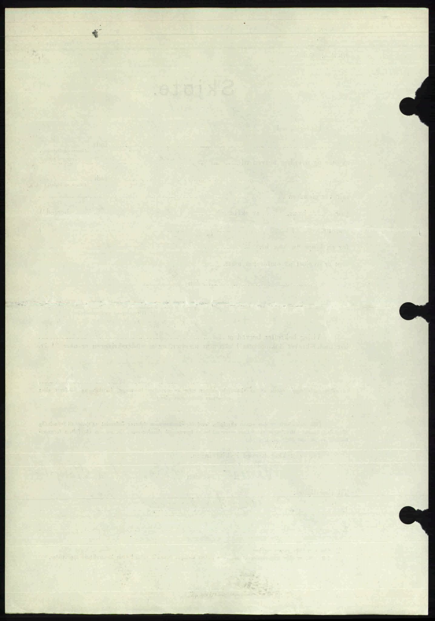 Toten tingrett, SAH/TING-006/H/Hb/Hbc/L0013: Mortgage book no. Hbc-13, 1945-1945, Diary no: : 1580/1945