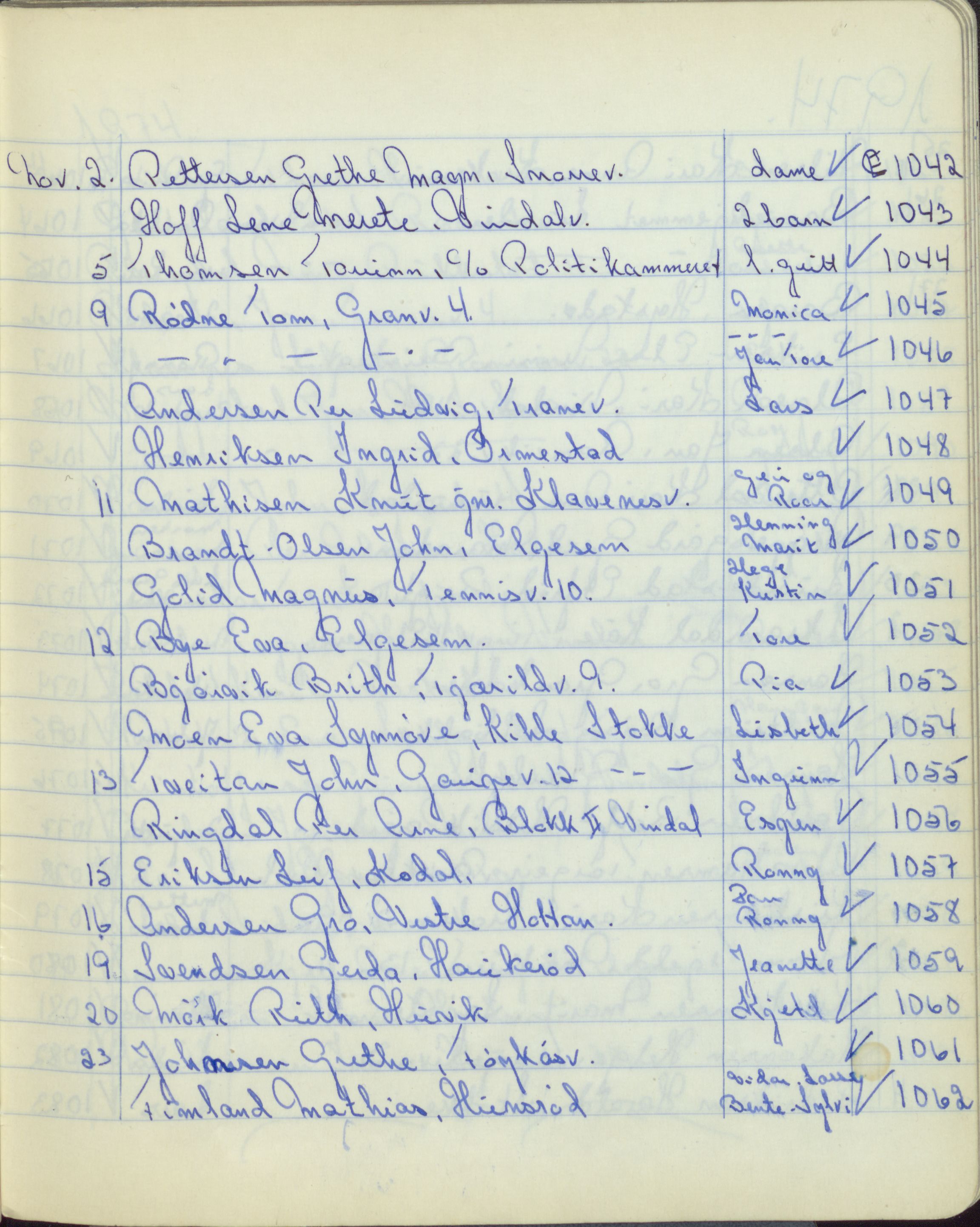 Pa 1494 - Jørgensen, Antonius. Fotograf, VEMU/A-2760/F/Fa, 1927-2004, p. 3091
