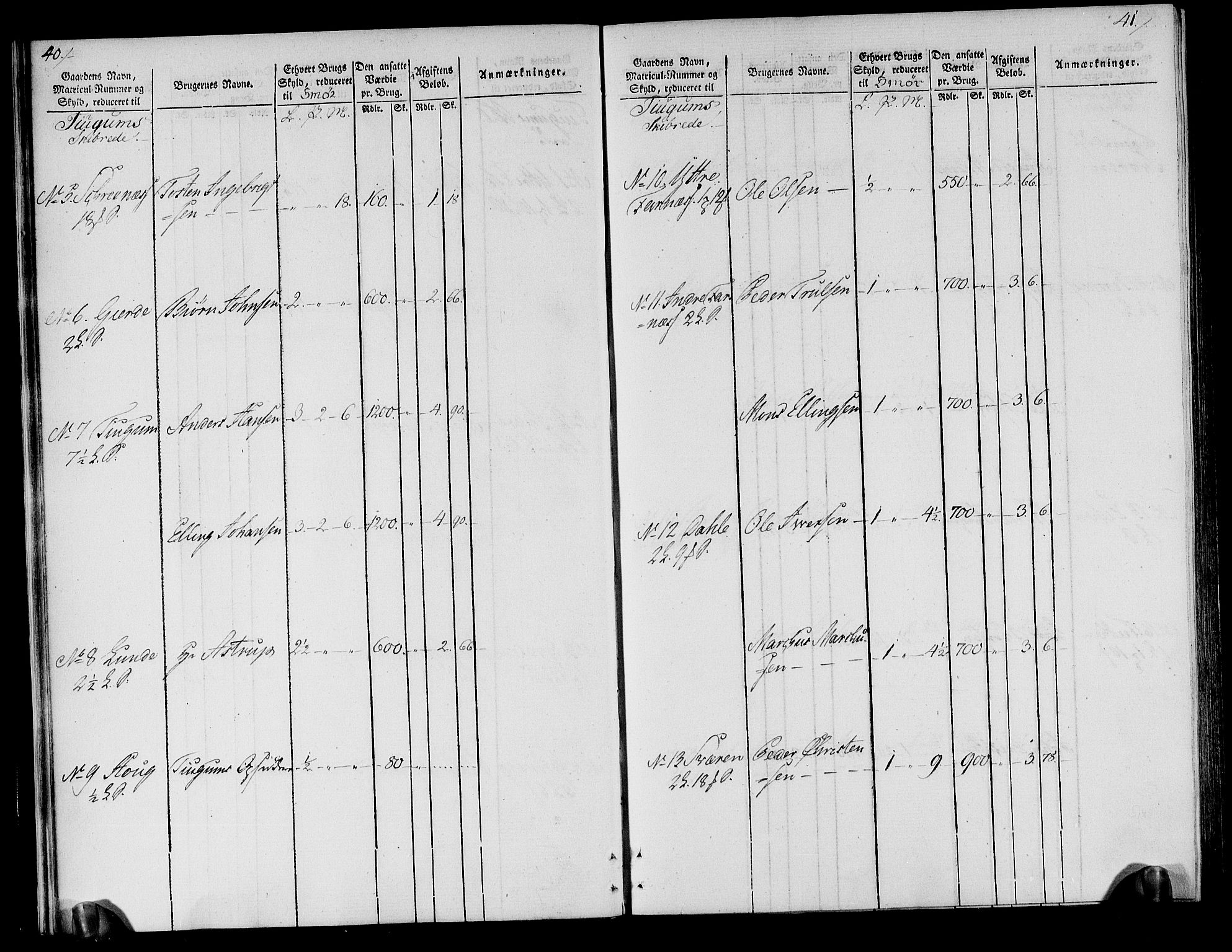 Rentekammeret inntil 1814, Realistisk ordnet avdeling, AV/RA-EA-4070/N/Ne/Nea/L0118: Ytre og Indre Sogn fogderi. Oppebørselsregister, 1803-1804, p. 24