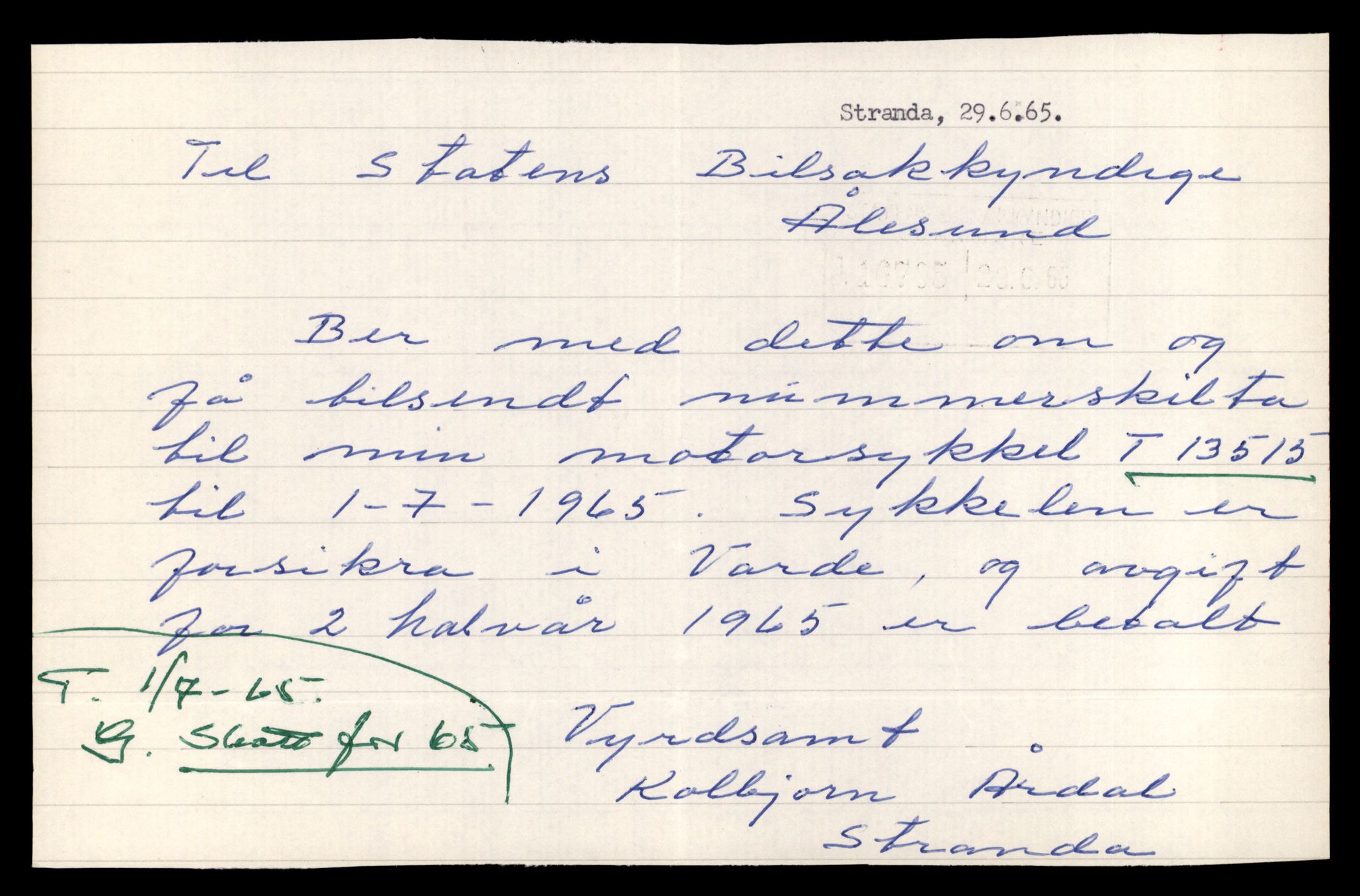Møre og Romsdal vegkontor - Ålesund trafikkstasjon, AV/SAT-A-4099/F/Fe/L0039: Registreringskort for kjøretøy T 13361 - T 13530, 1927-1998, p. 2735