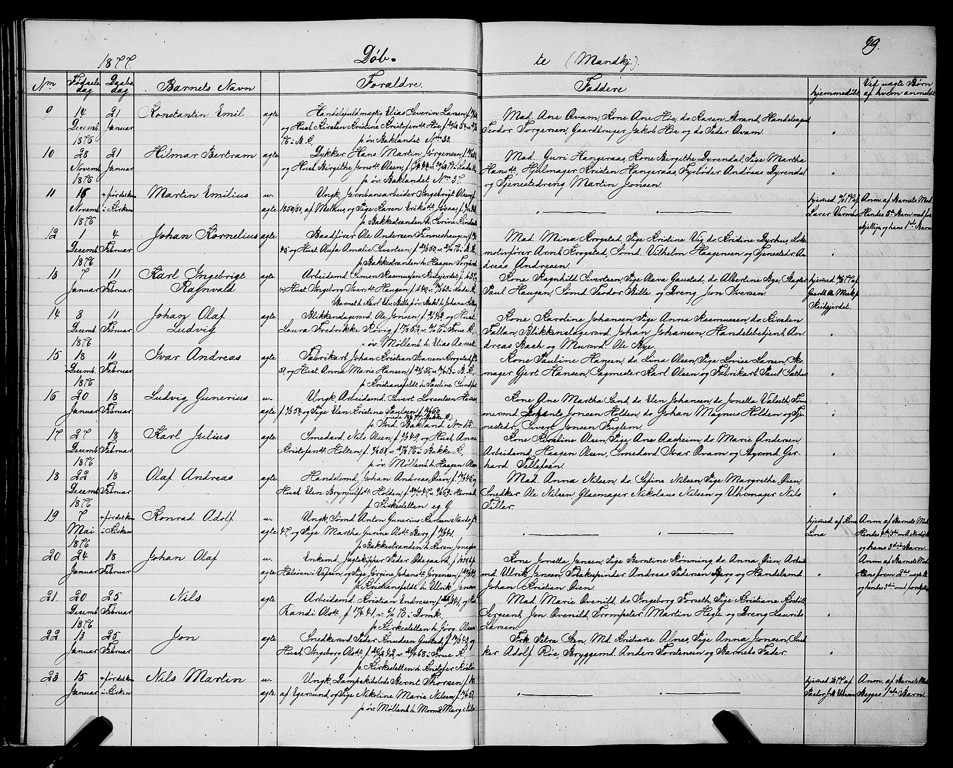 Ministerialprotokoller, klokkerbøker og fødselsregistre - Sør-Trøndelag, SAT/A-1456/604/L0220: Parish register (copy) no. 604C03, 1870-1885, p. 49