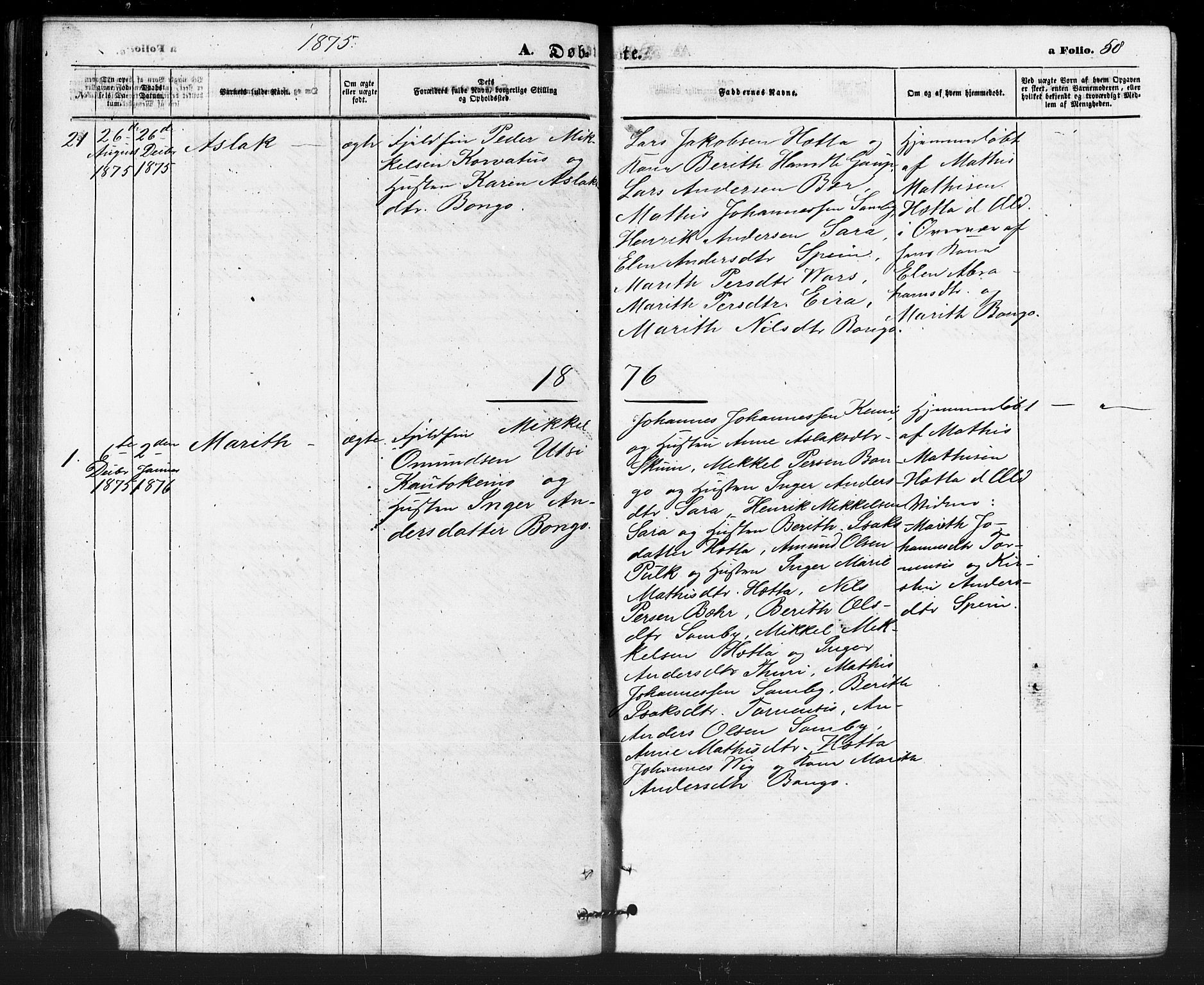 Kautokeino sokneprestembete, SATØ/S-1340/H/Ha/L0003.kirke: Parish register (official) no. 3, 1862-1879, p. 58