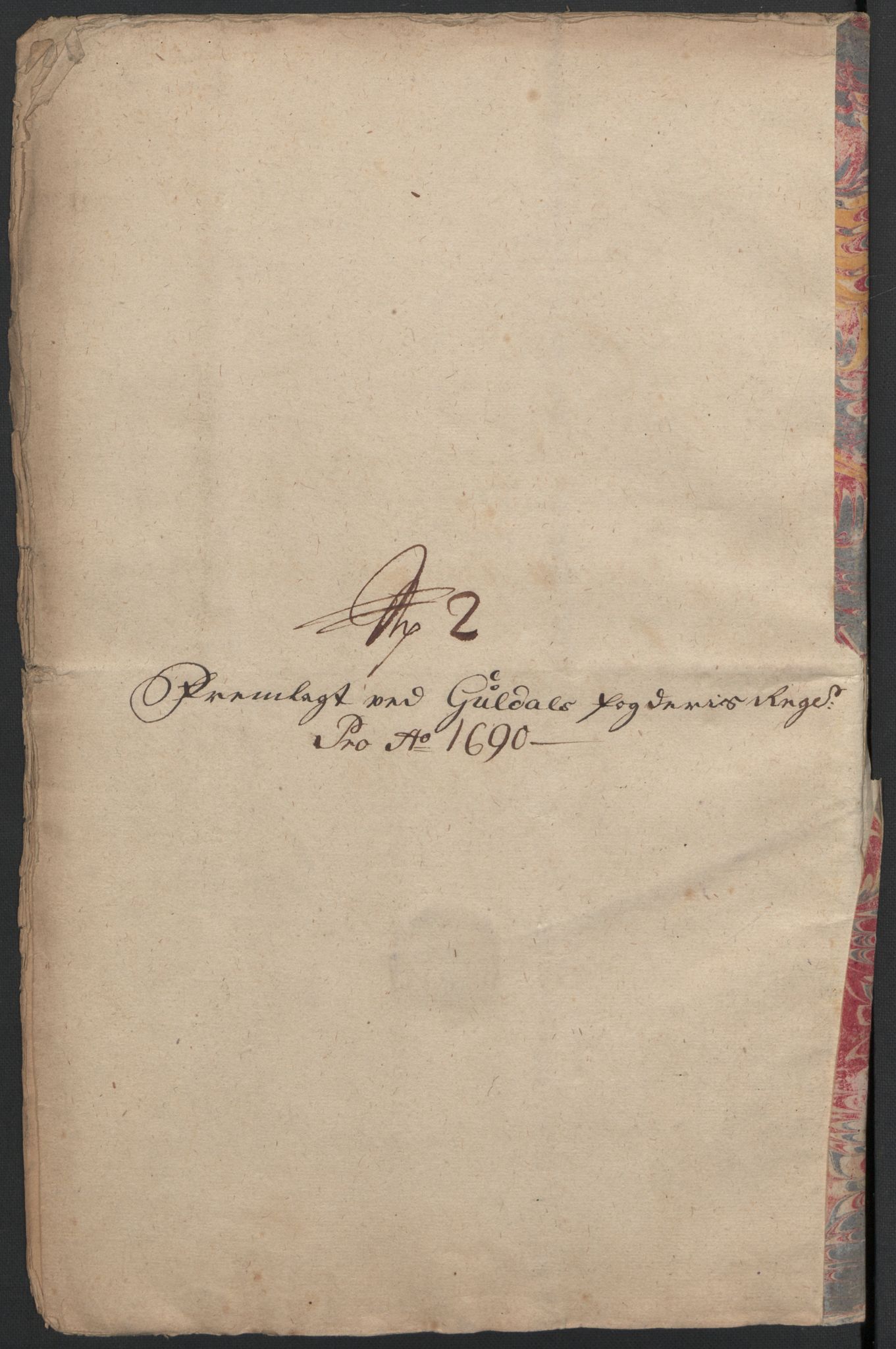 Rentekammeret inntil 1814, Reviderte regnskaper, Fogderegnskap, RA/EA-4092/R59/L3940: Fogderegnskap Gauldal, 1689-1690, p. 382