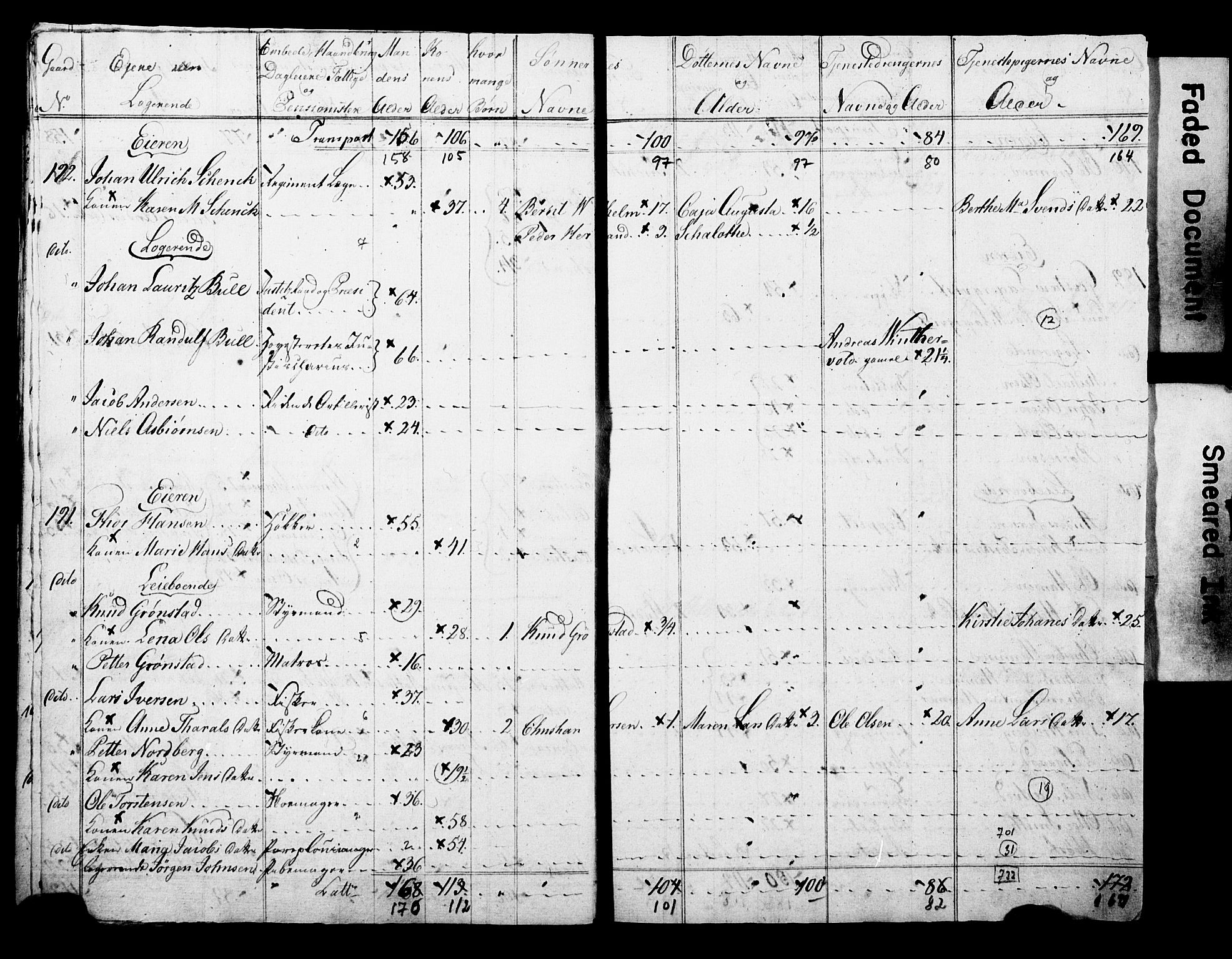 SAO, Census 1815 for Kristiania, 1815, p. 18