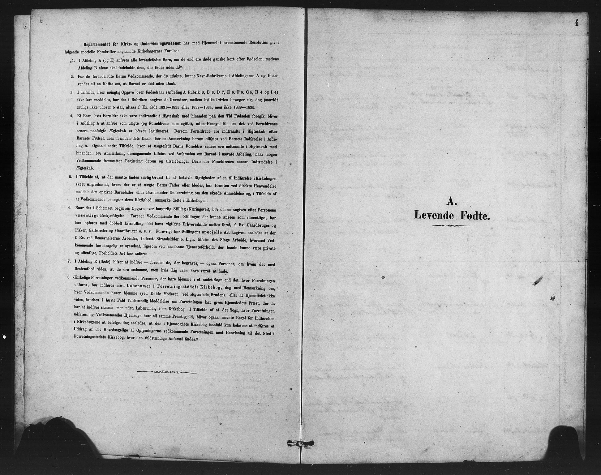 Birkeland Sokneprestembete, SAB/A-74601/H/Hab: Parish register (copy) no. A 3, 1877-1887, p. 4