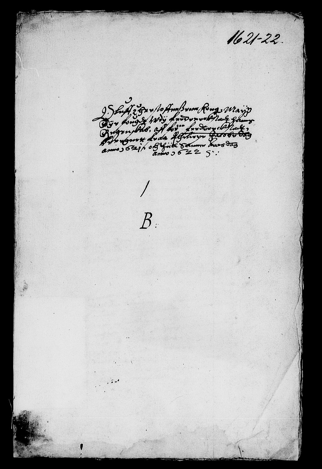 Rentekammeret inntil 1814, Reviderte regnskaper, Lensregnskaper, AV/RA-EA-5023/R/Rb/Rba/L0057: Akershus len, 1620-1622