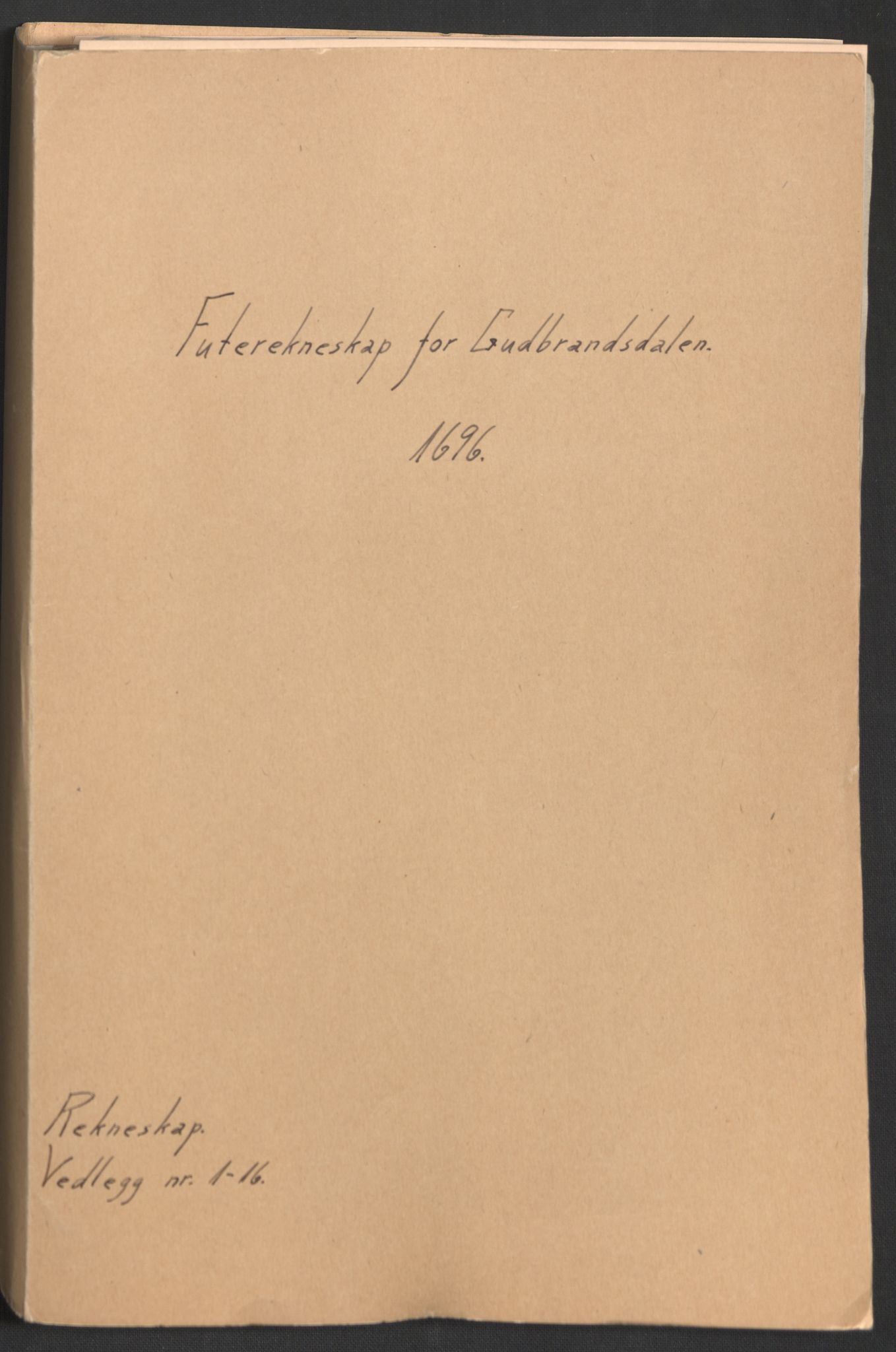 Rentekammeret inntil 1814, Reviderte regnskaper, Fogderegnskap, AV/RA-EA-4092/R17/L1170: Fogderegnskap Gudbrandsdal, 1696-1697, p. 2