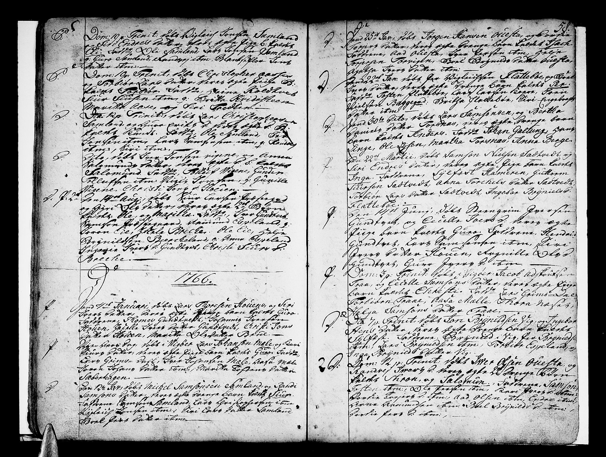 Strandebarm sokneprestembete, SAB/A-78401/H/Haa: Parish register (official) no. A 3 /2, 1751-1787, p. 58