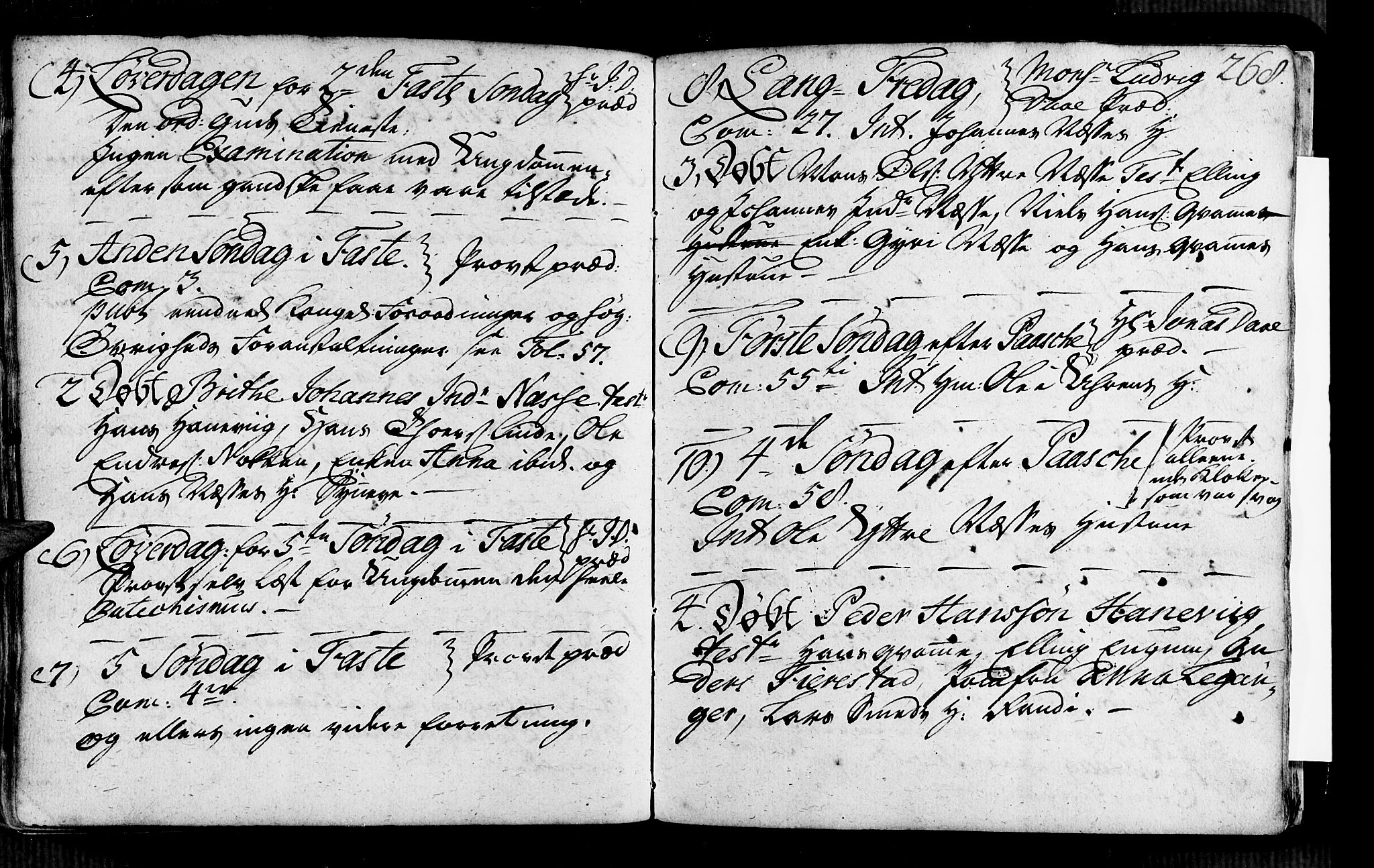 Vik sokneprestembete, AV/SAB-A-81501/H/Haa/Haaa/L0002: Parish register (official) no. A 2 / 4, 1740-1754, p. 268