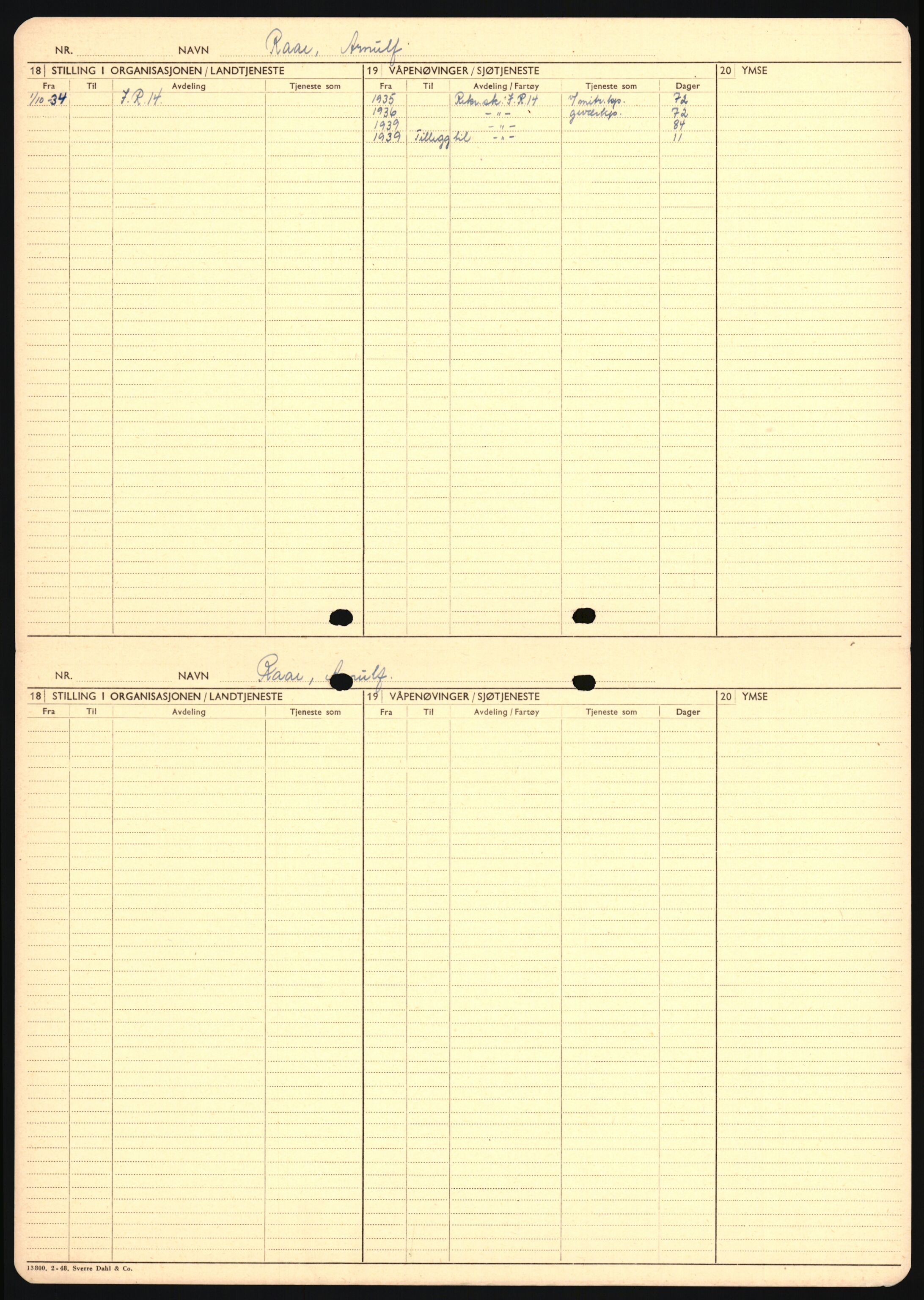 Forsvaret, Sør-Hålogaland landforsvar, AV/RA-RAFA-2552/P/Pa/L0302: Personellmapper for slettet personell, yrkesbefal og vernepliktig befal, født 1913-1916, 1932-1976, p. 250