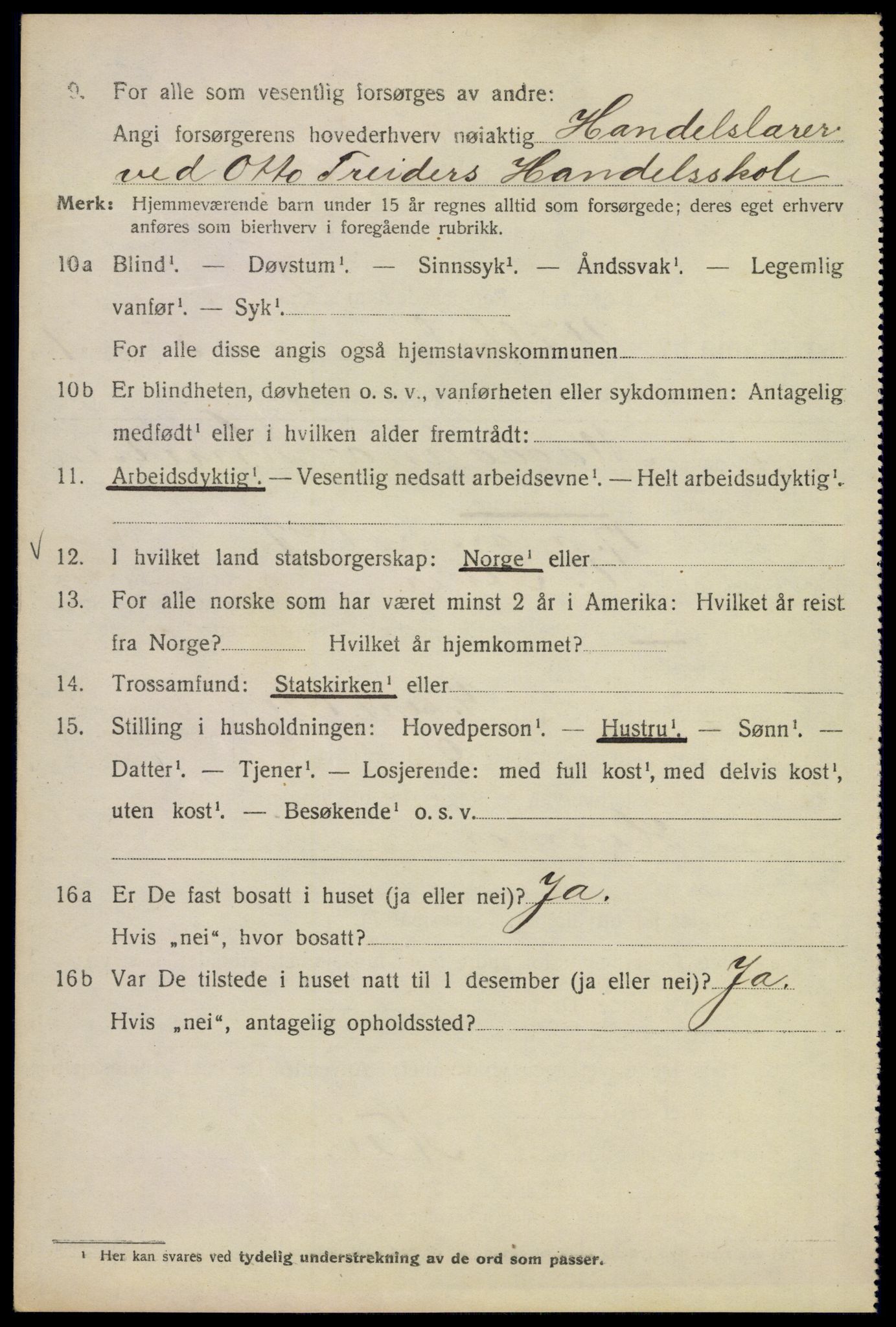 SAO, 1920 census for Kristiania, 1920, p. 652812