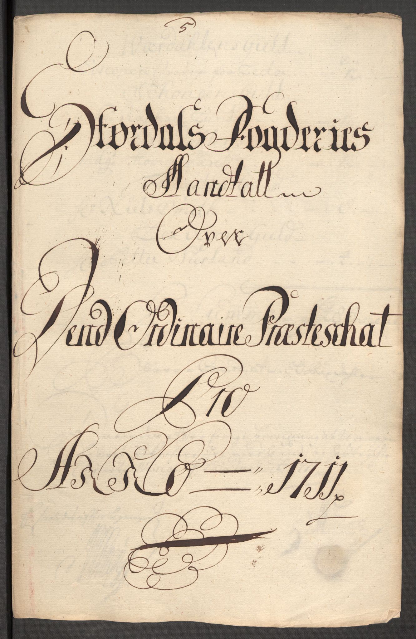 Rentekammeret inntil 1814, Reviderte regnskaper, Fogderegnskap, AV/RA-EA-4092/R62/L4201: Fogderegnskap Stjørdal og Verdal, 1711, p. 116