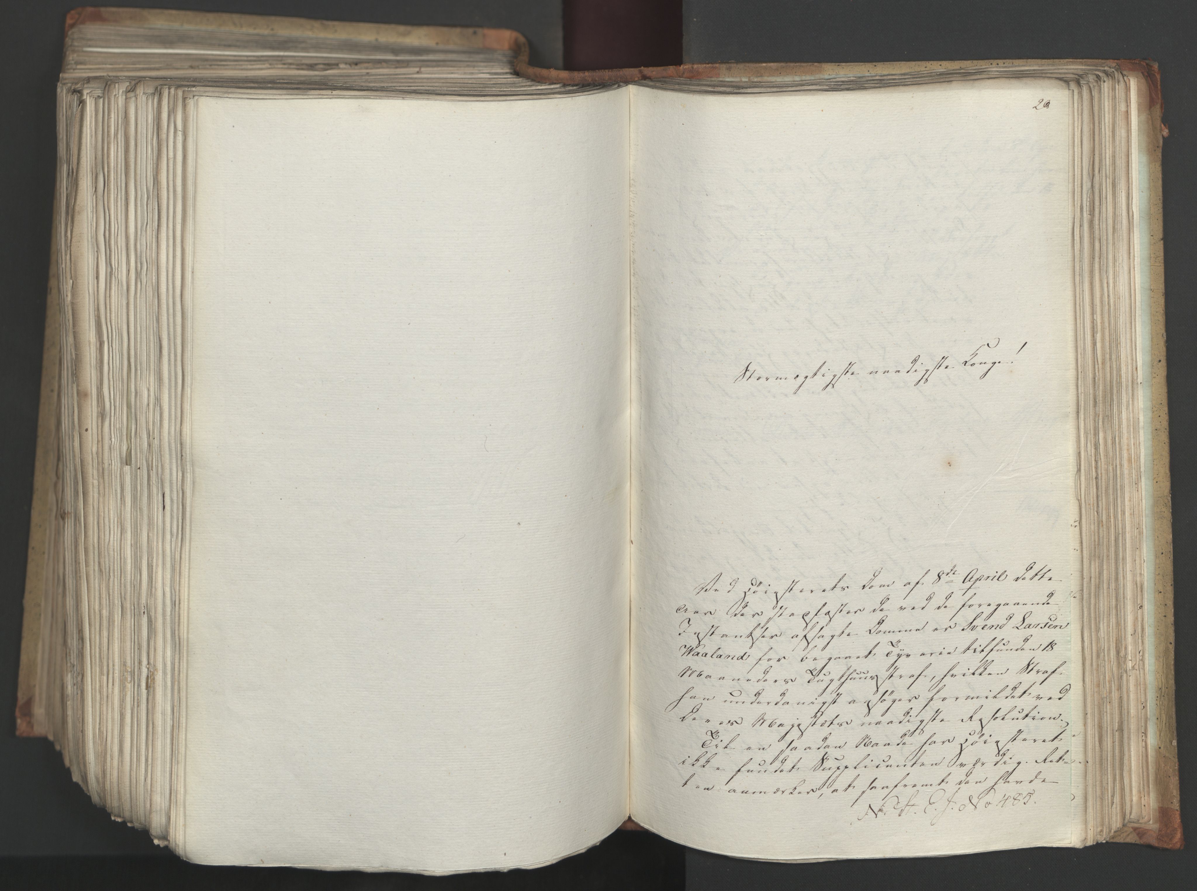 Statsrådsavdelingen i Stockholm, AV/RA-S-1003/D/Da/L0034: Regjeringsinnstillinger nr. 275-540, 1823, p. 574