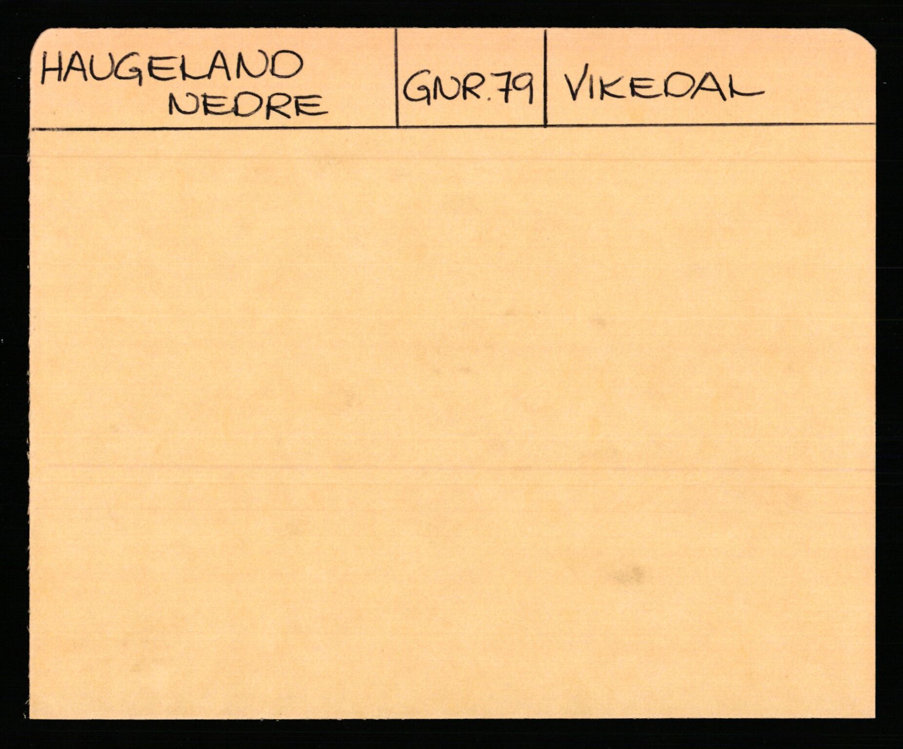 Statsarkivet i Stavanger, AV/SAST-A-101971/03/Y/Yk/L0015: Registerkort sortert etter gårdsnavn: Haneberg - Haugland nedre, 1750-1930, p. 513