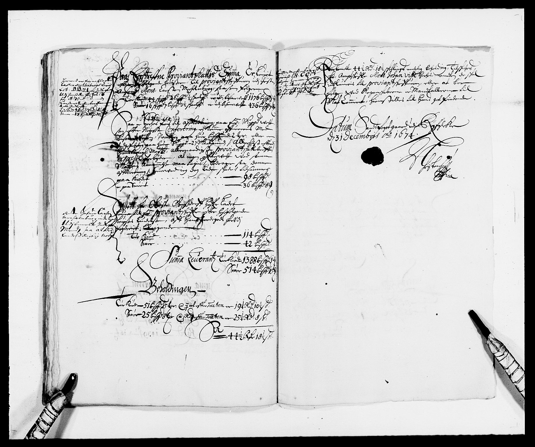 Rentekammeret inntil 1814, Reviderte regnskaper, Fogderegnskap, RA/EA-4092/R47/L2845: Fogderegnskap Ryfylke, 1674-1675, p. 133