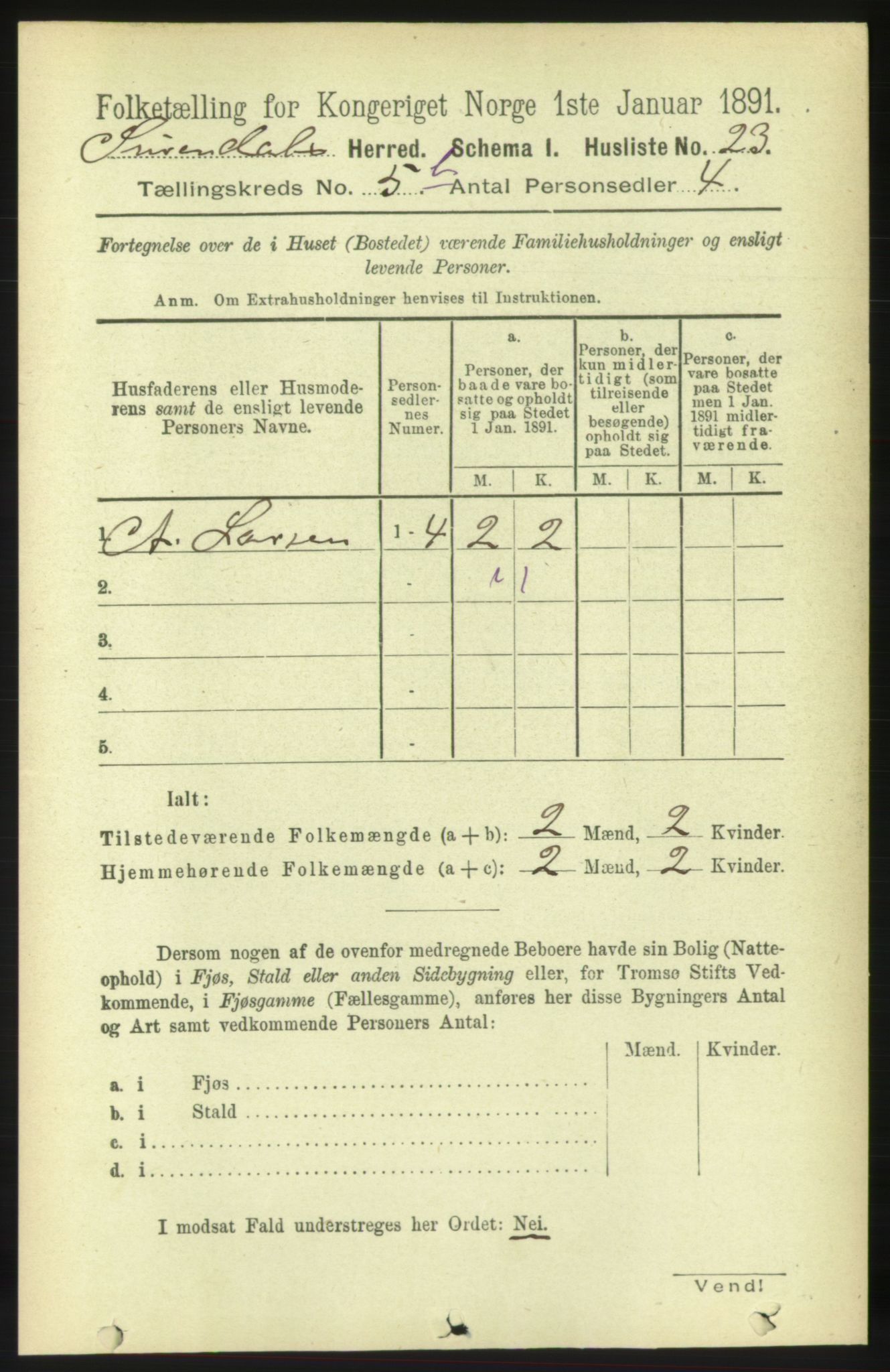 RA, 1891 census for 1566 Surnadal, 1891, p. 1479