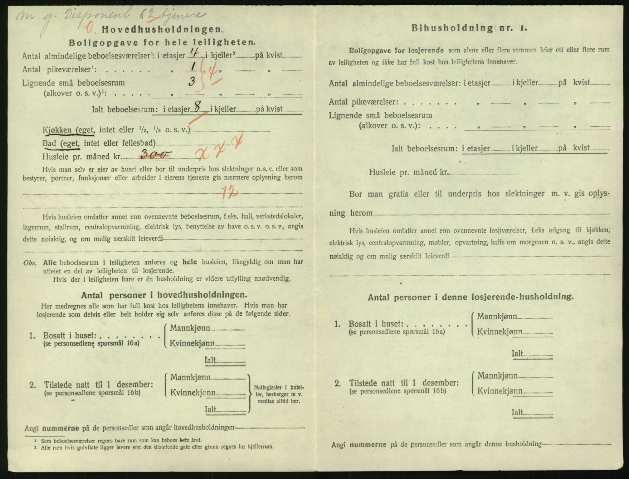 SAK, 1920 census for Risør, 1920, p. 2784