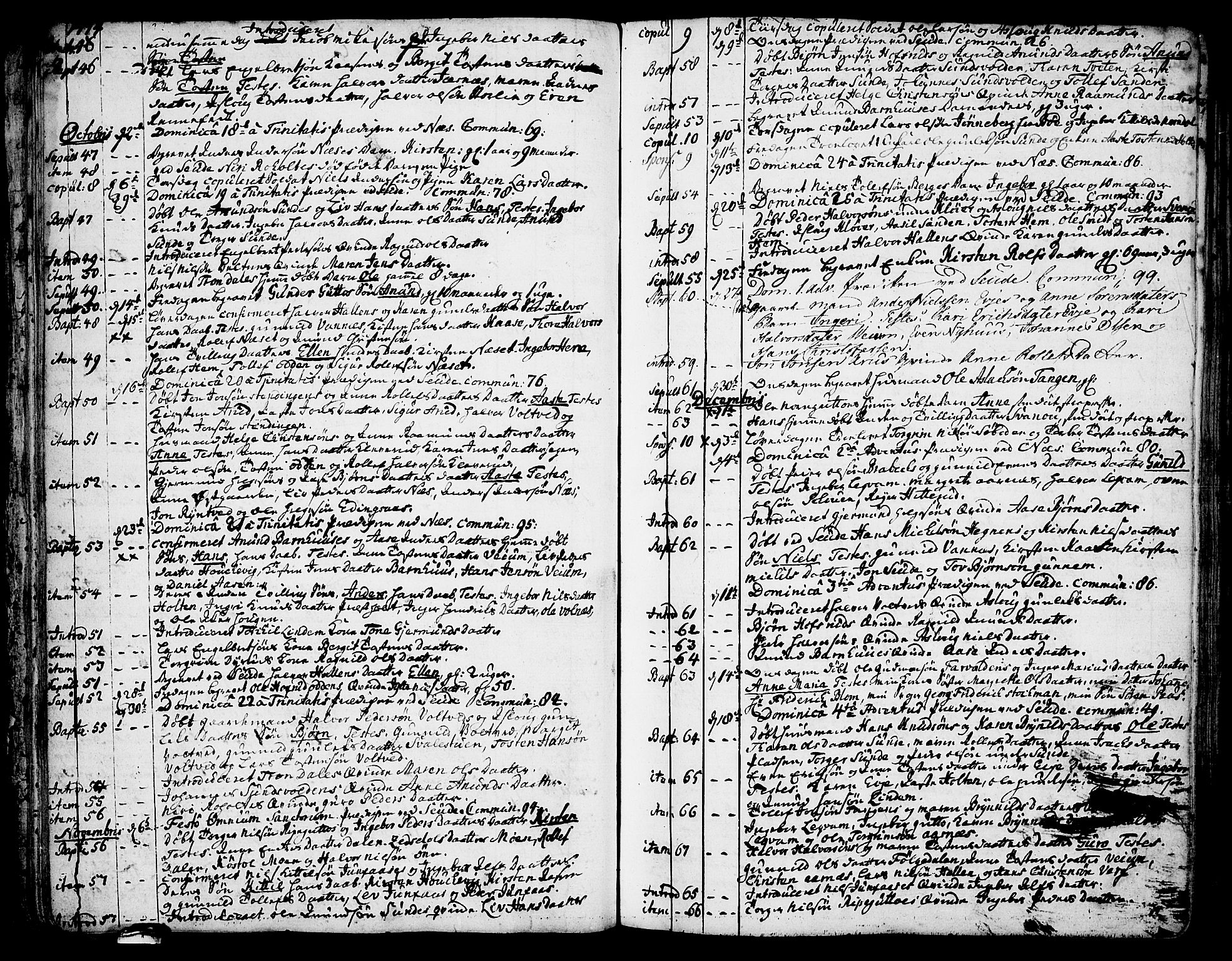 Sauherad kirkebøker, AV/SAKO-A-298/F/Fa/L0004: Parish register (official) no. I 4, 1767-1814