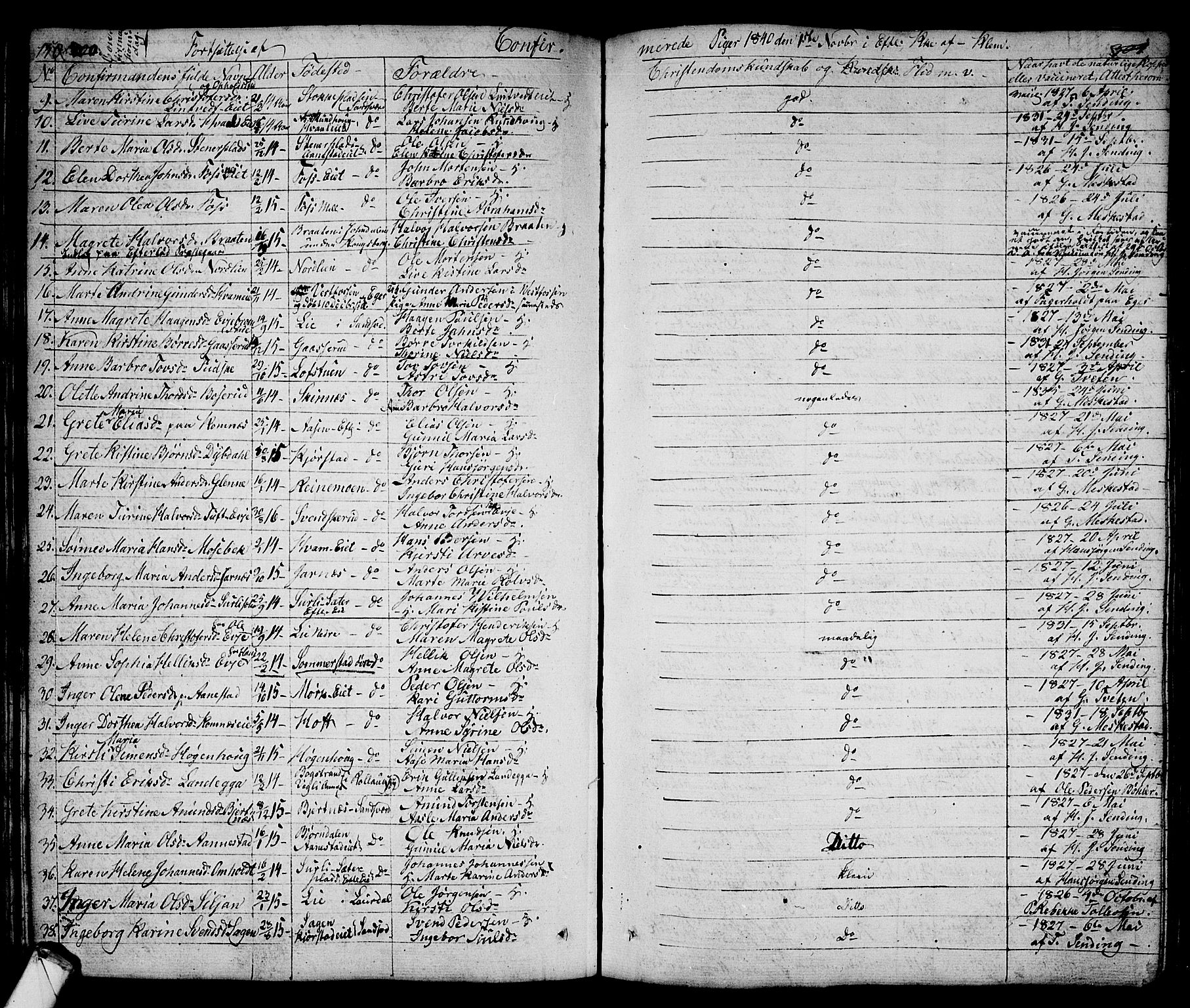 Sandsvær kirkebøker, SAKO/A-244/G/Ga/L0004: Parish register (copy) no. I 4, 1840-1856, p. 150