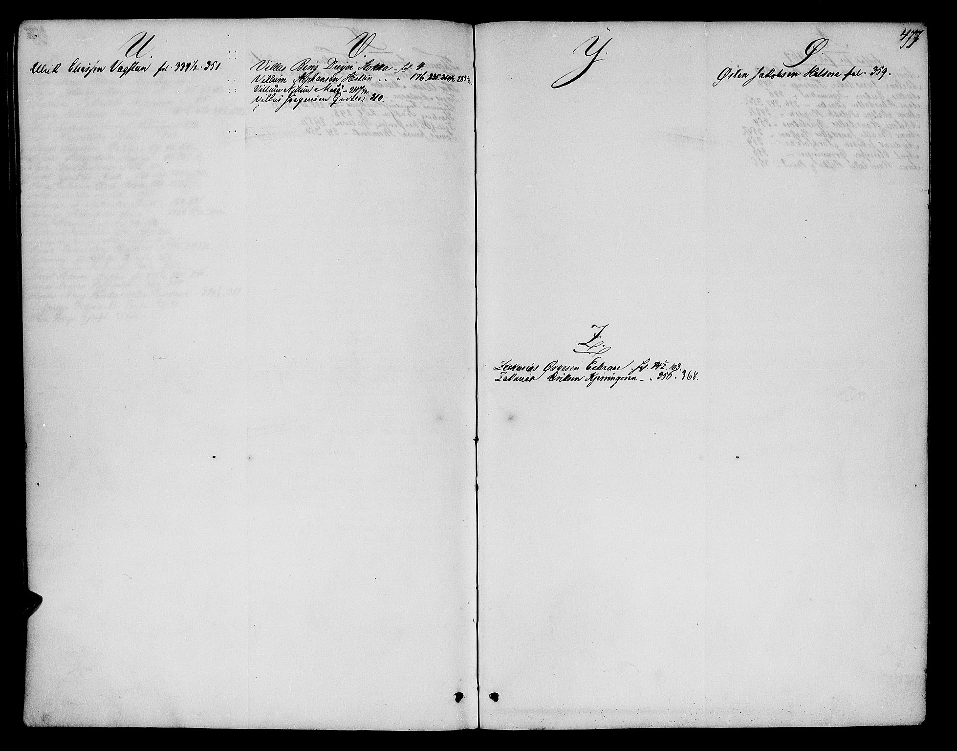 Helgeland sorenskriveri, AV/SAT-A-0004/3/3A/L0106: Skifteprotokoll 51, 1850-1861, p. 476b-477a