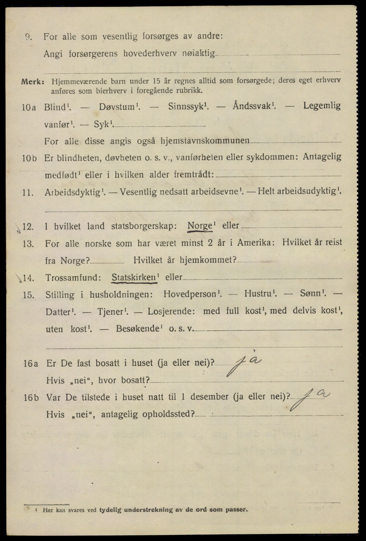 SAO, 1920 census for Kristiania, 1920, p. 199442