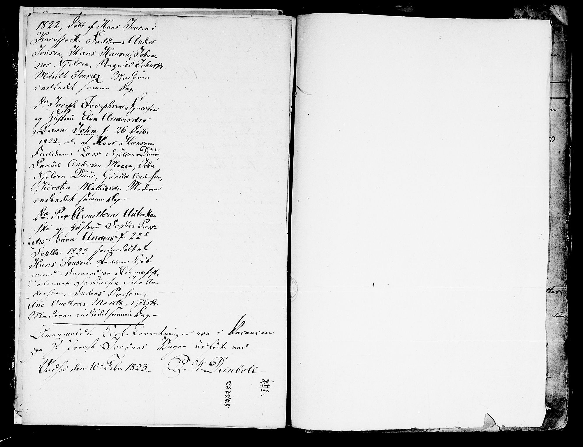 Kistrand/Porsanger sokneprestembete, AV/SATØ-S-1351: Other parish register no. 1, 1820-1842