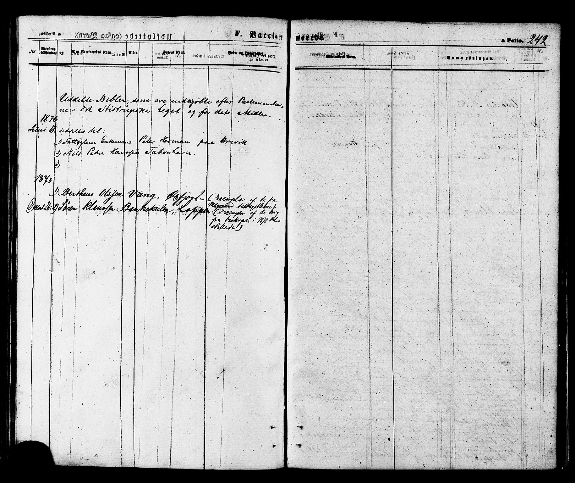 Loppa sokneprestkontor, SATØ/S-1339/H/Ha/L0005kirke: Parish register (official) no. 5, 1869-1878, p. 242