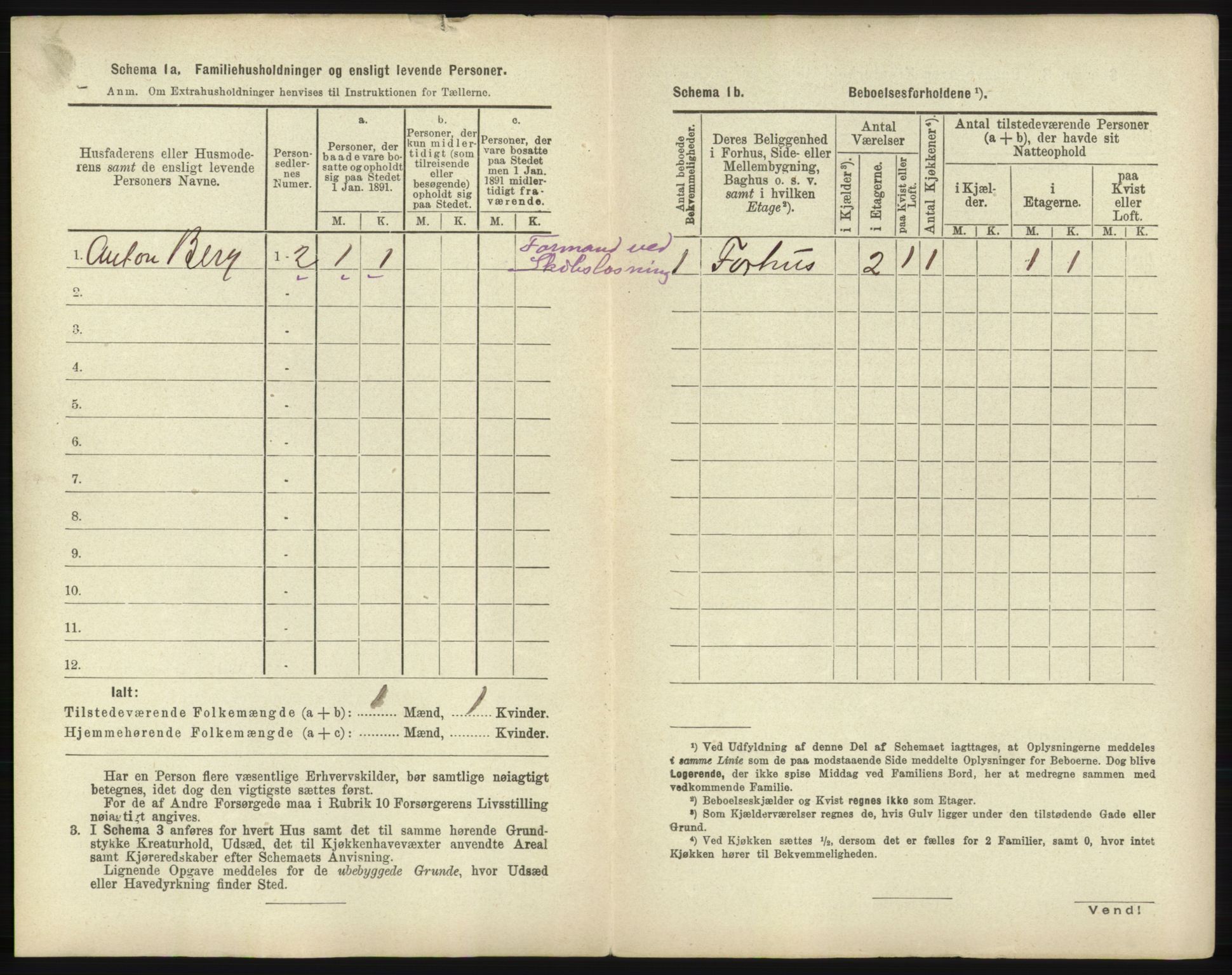 RA, 1891 census for 2001 Hammerfest, 1891, p. 27