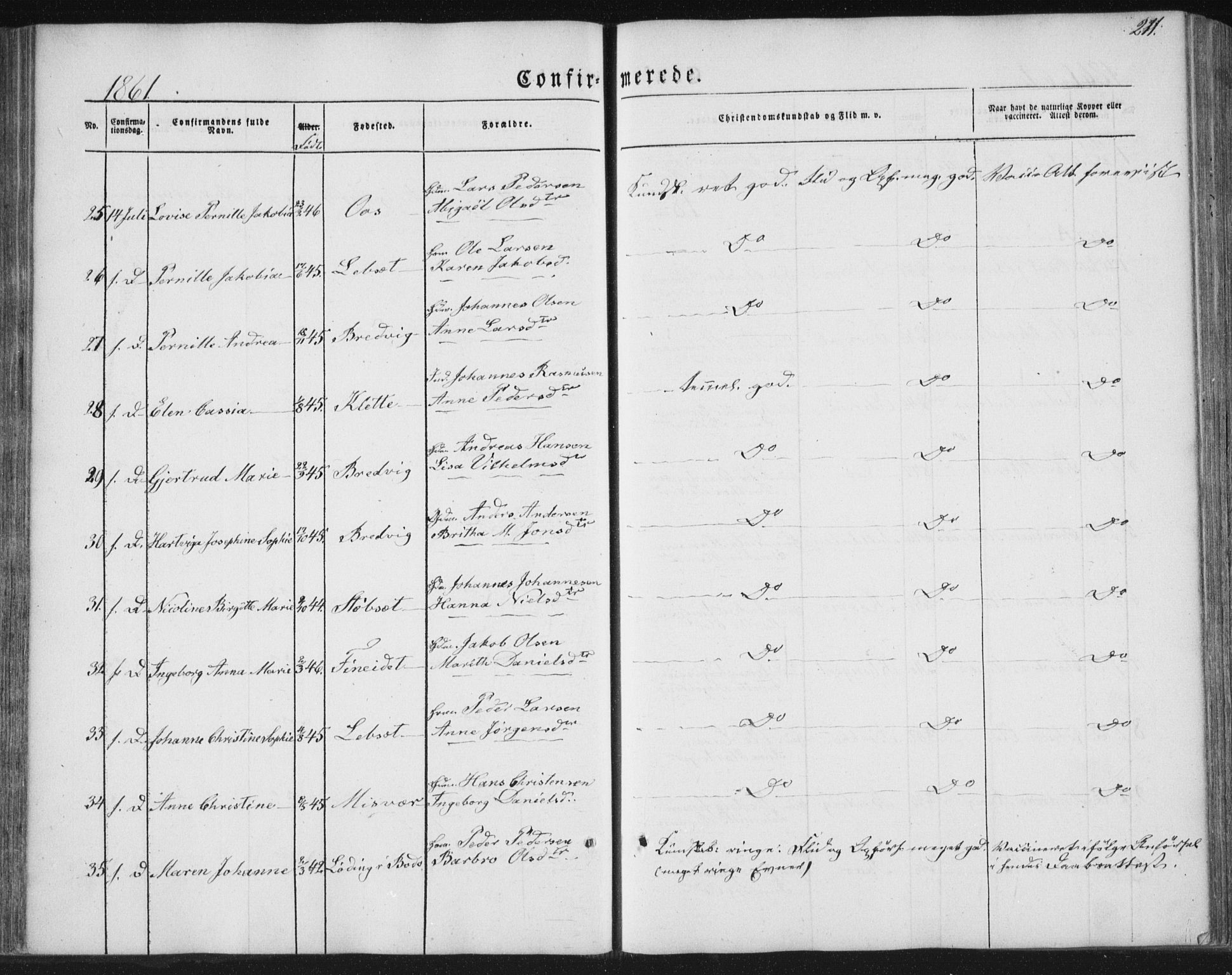 Ministerialprotokoller, klokkerbøker og fødselsregistre - Nordland, SAT/A-1459/852/L0738: Parish register (official) no. 852A08, 1849-1865, p. 211
