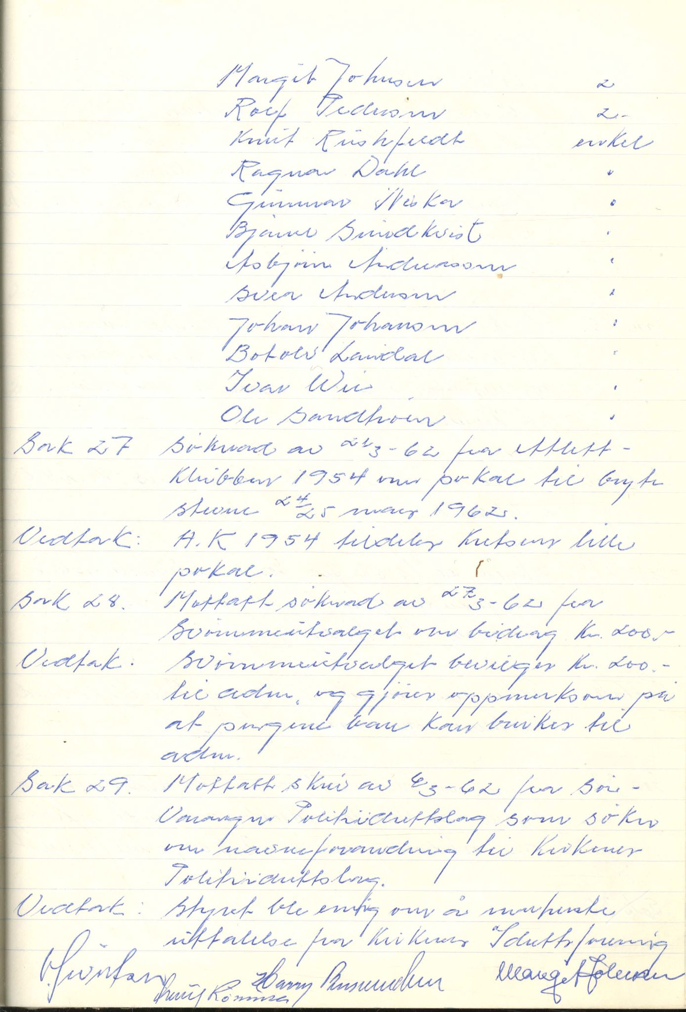 Aust-Finnmark Idrettskrets , FMFB/A-1041/A/L0005: Møteprotokoll for styre, ting og arbeidsutvalg, 1958-1963, p. 160