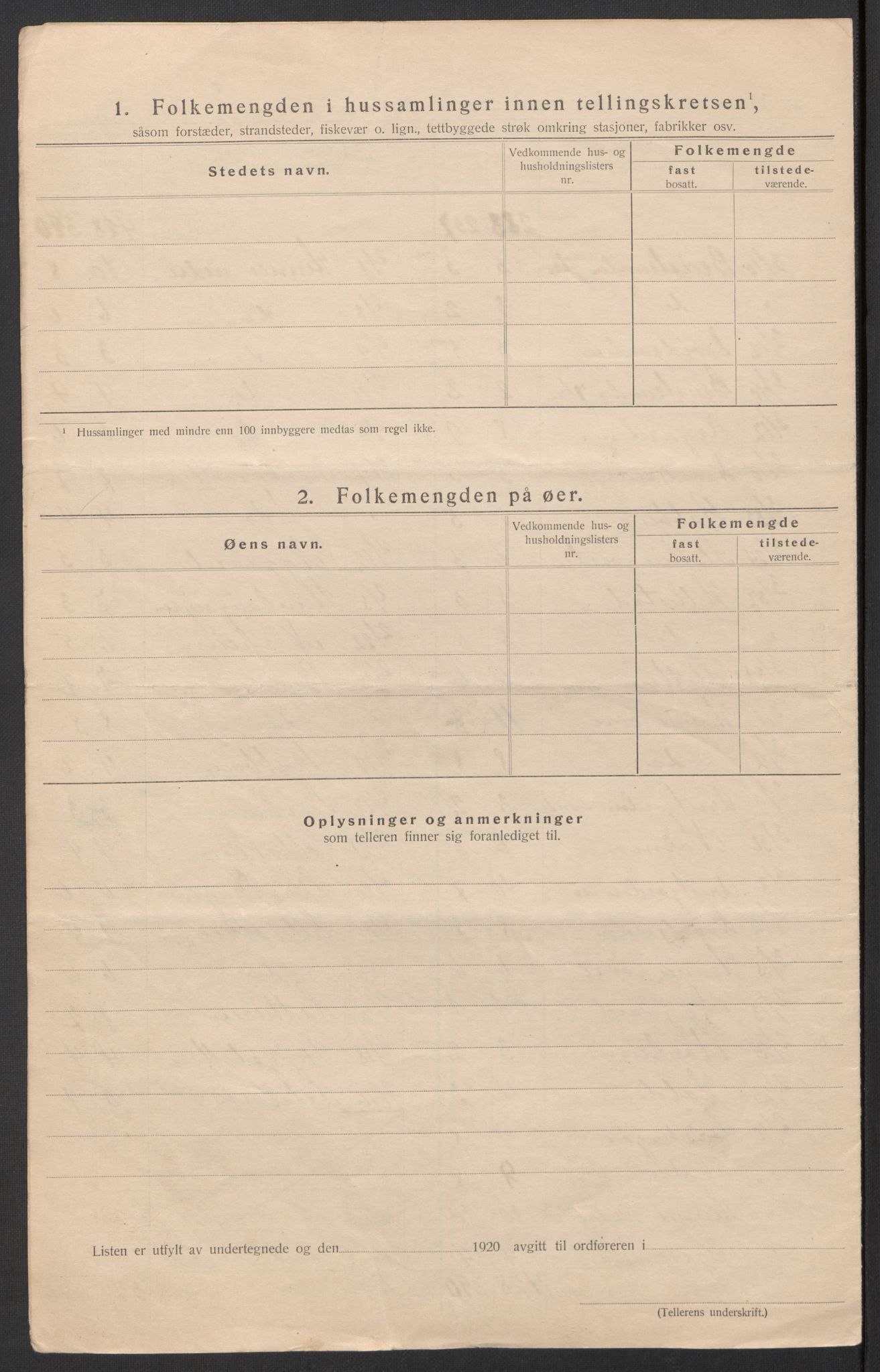 SAT, 1920 census for Hadsel, 1920, p. 16