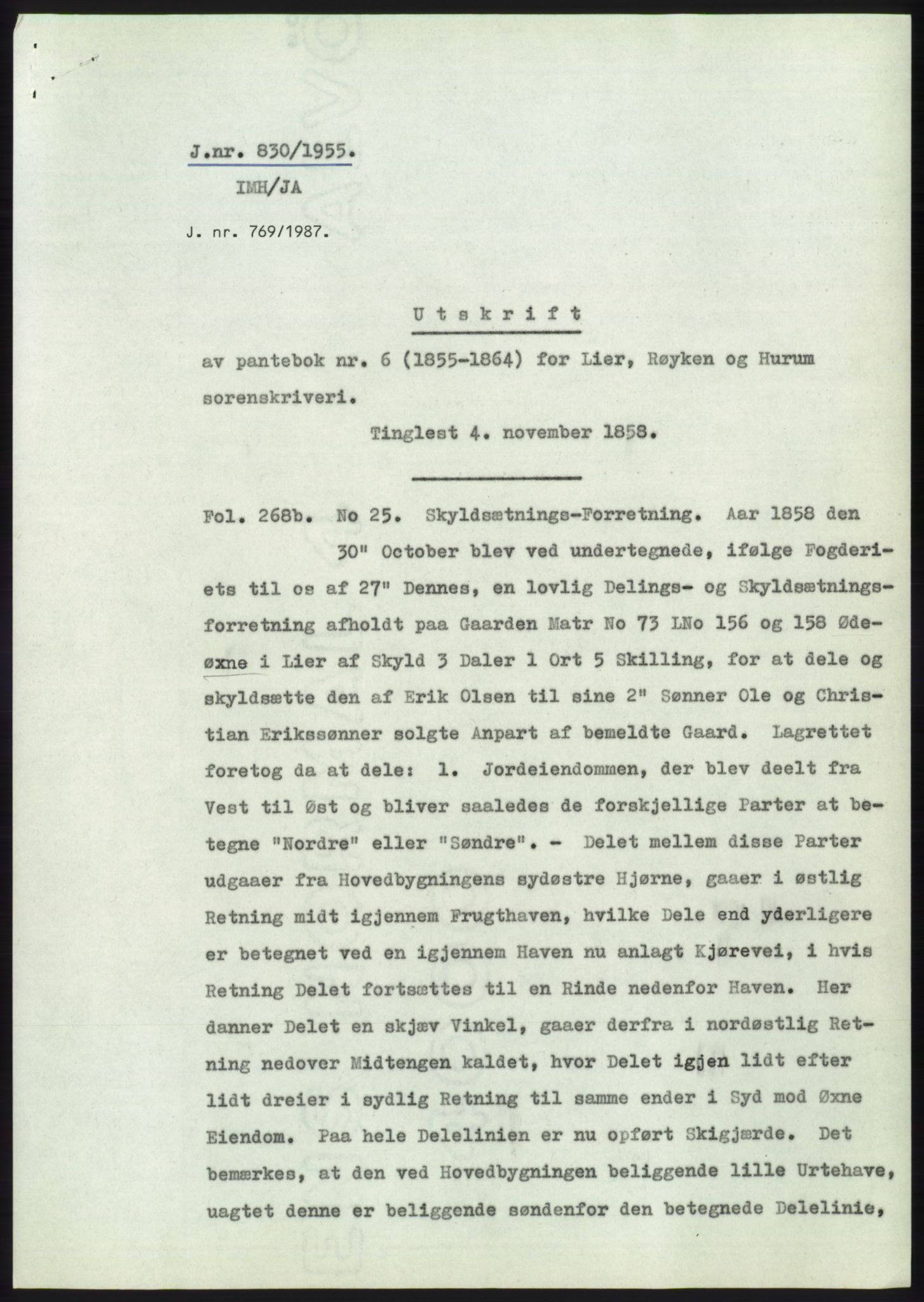 Statsarkivet i Kongsberg, SAKO/A-0001, 1955, p. 34