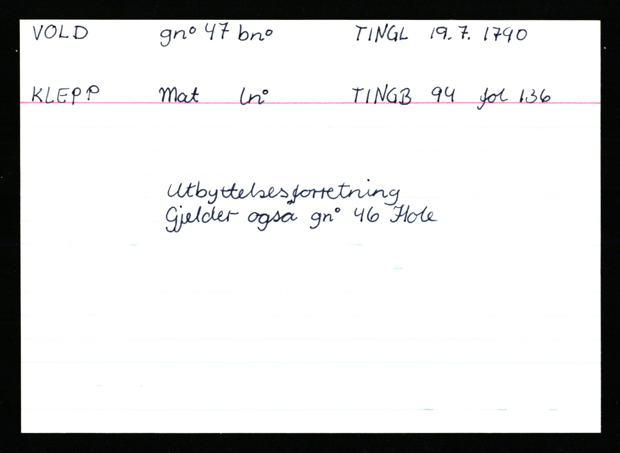 Statsarkivet i Stavanger, AV/SAST-A-101971/03/Y/Ym/L0067: Åstedskort sortert etter gårdsnavn: Vik - Vold, 1600-1950, p. 635