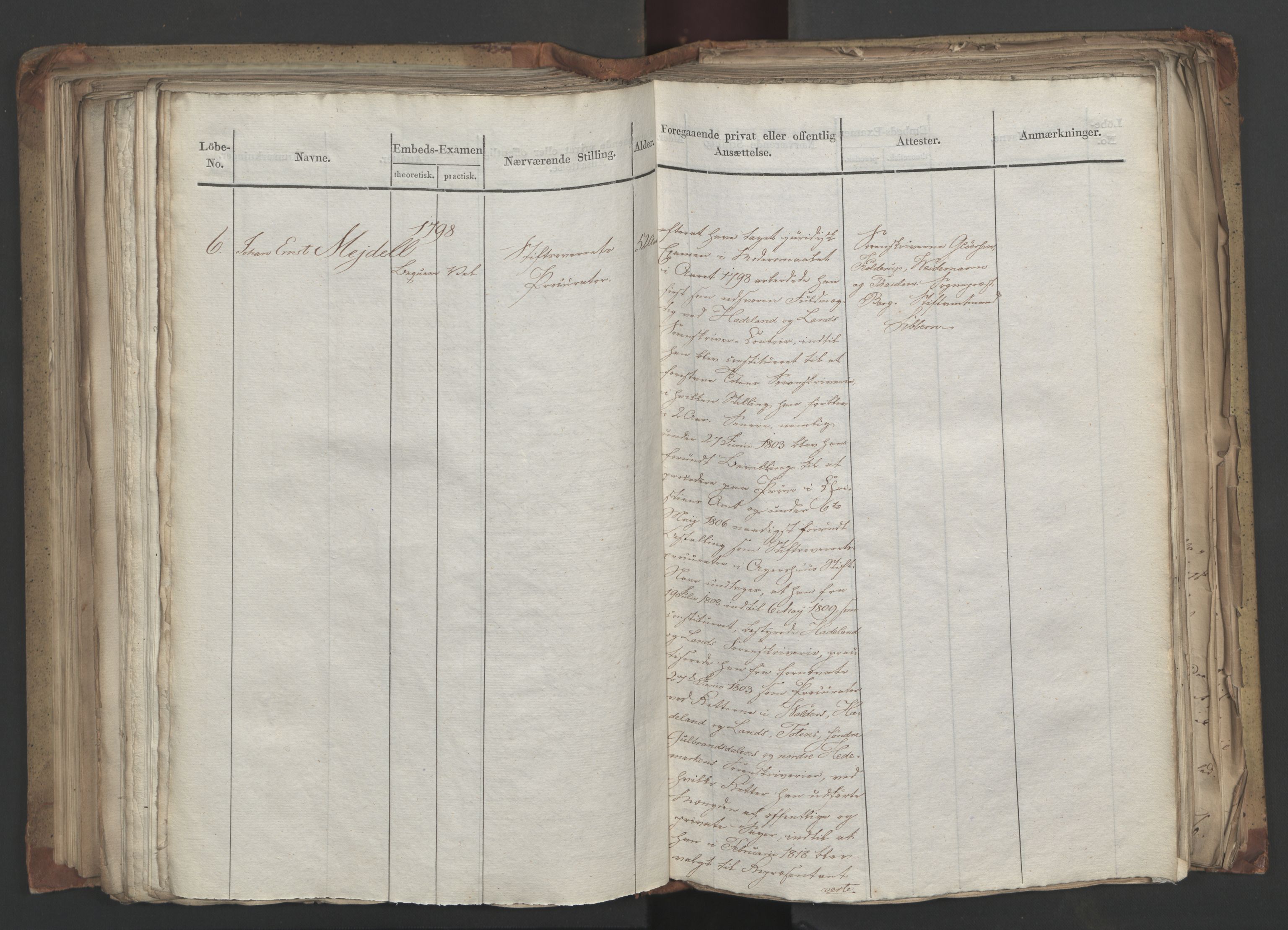 Statsrådsavdelingen i Stockholm, AV/RA-S-1003/D/Da/L0043: Regjeringsinnstillinger nr. 2706-2845, 1825, p. 244