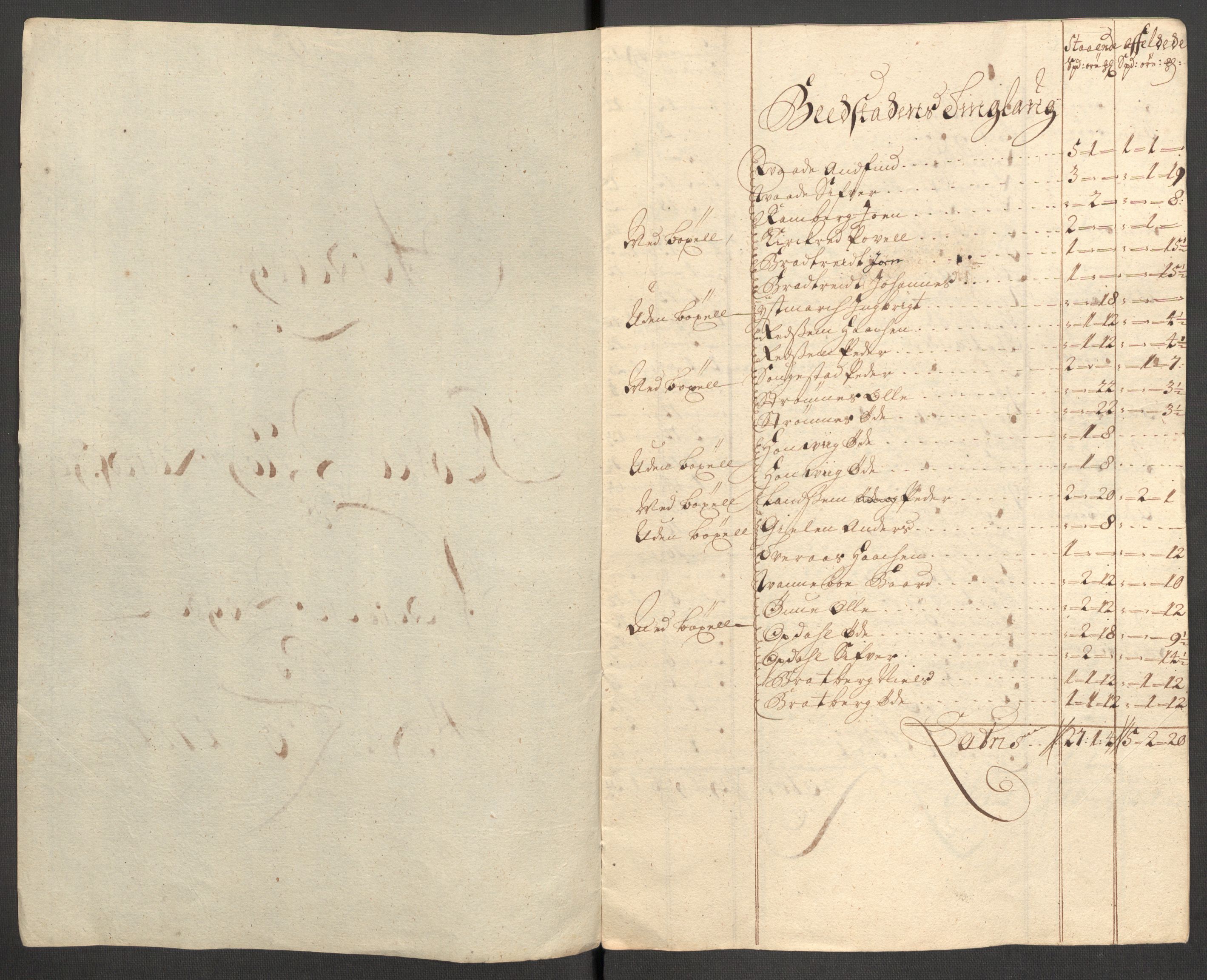 Rentekammeret inntil 1814, Reviderte regnskaper, Fogderegnskap, RA/EA-4092/R63/L4319: Fogderegnskap Inderøy, 1711, p. 316