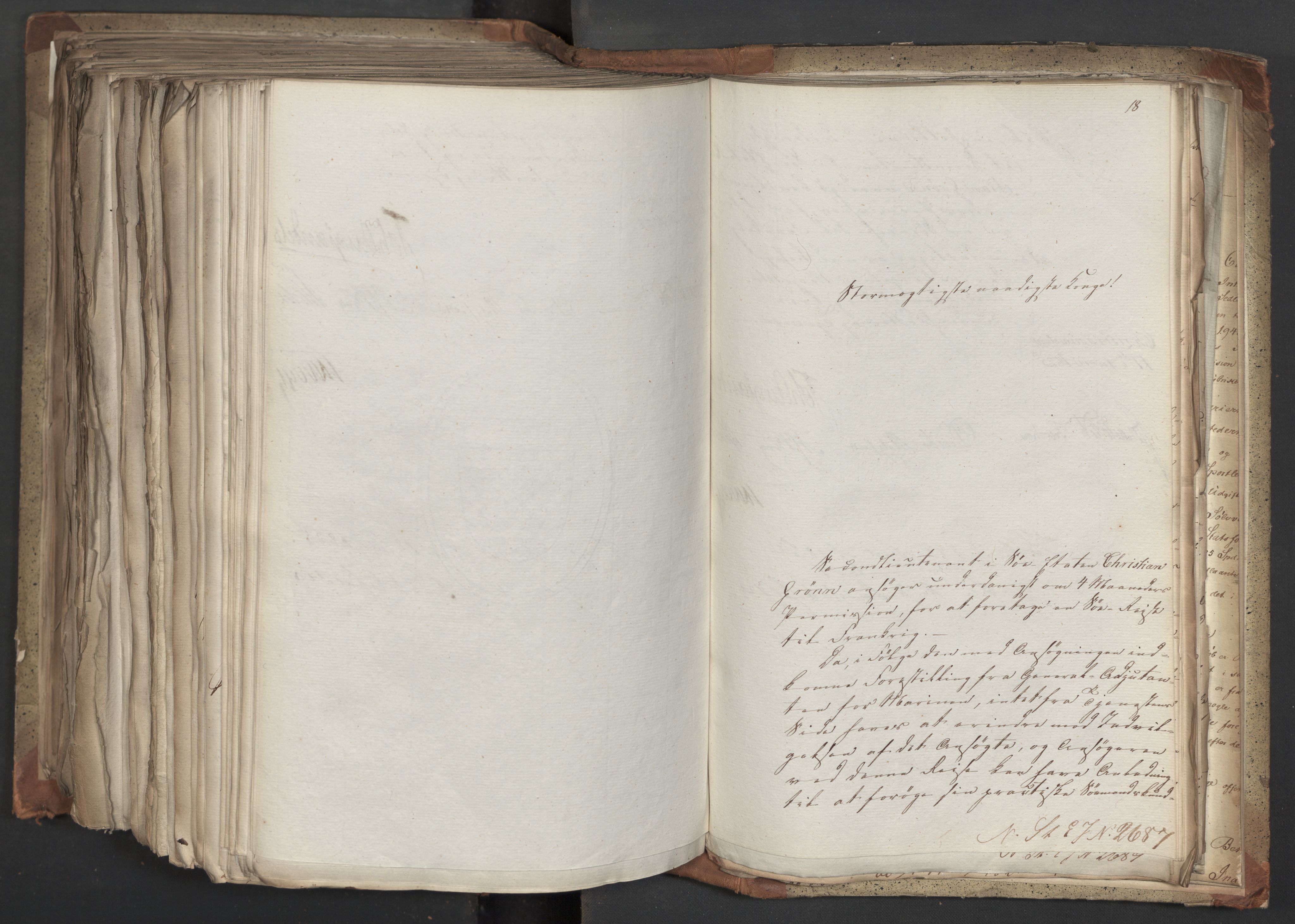 Statsrådsavdelingen i Stockholm, AV/RA-S-1003/D/Da/L0042: Regjeringsinnstillinger nr. 2467-2705, 1825, p. 617
