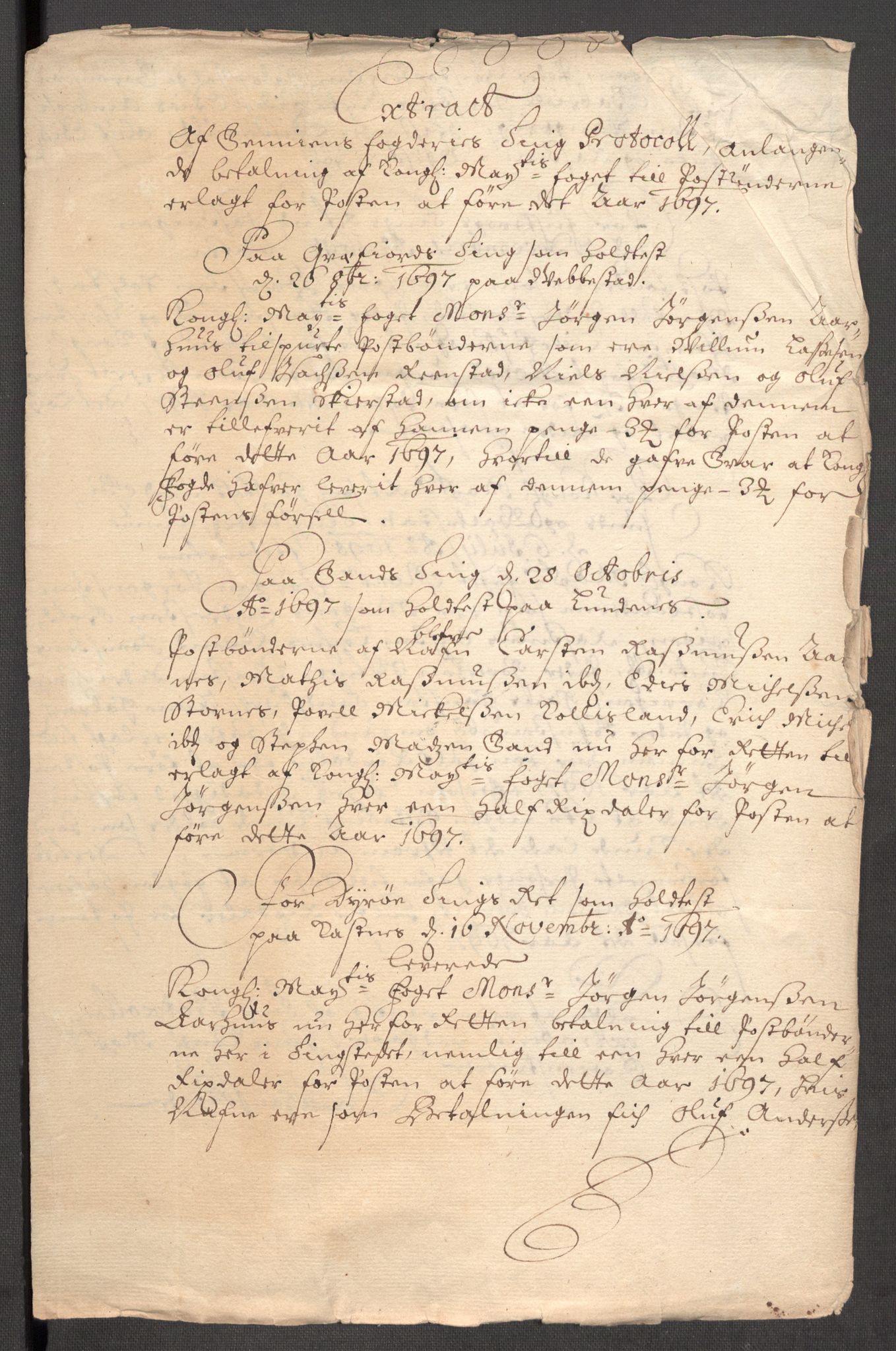 Rentekammeret inntil 1814, Reviderte regnskaper, Fogderegnskap, AV/RA-EA-4092/R68/L4754: Fogderegnskap Senja og Troms, 1697-1699, p. 85