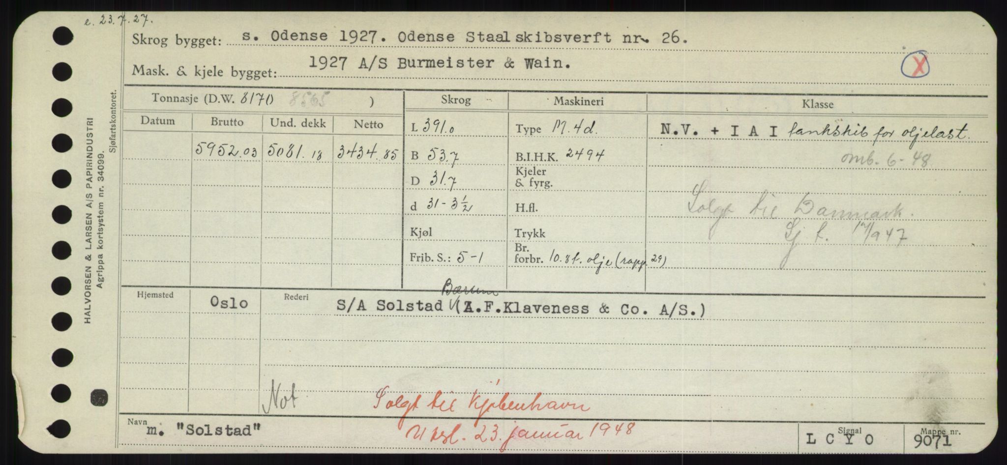 Sjøfartsdirektoratet med forløpere, Skipsmålingen, RA/S-1627/H/Hd/L0035: Fartøy, Sma-Spu, p. 285