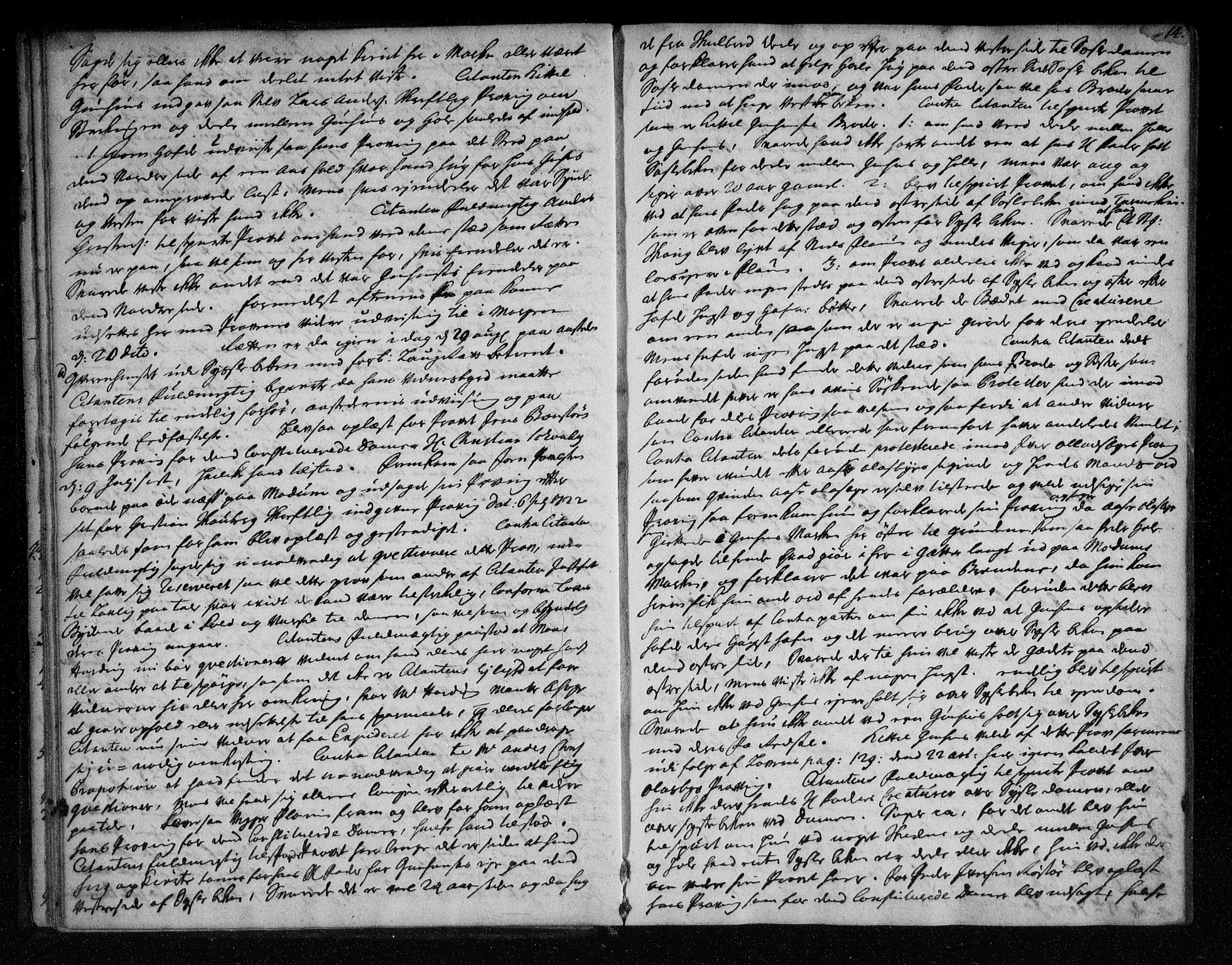 Eiker, Modum og Sigdal sorenskriveri, AV/SAKO-A-123/F/Fa/Faa/L0064: Tingbok, 1722-1724, p. 14