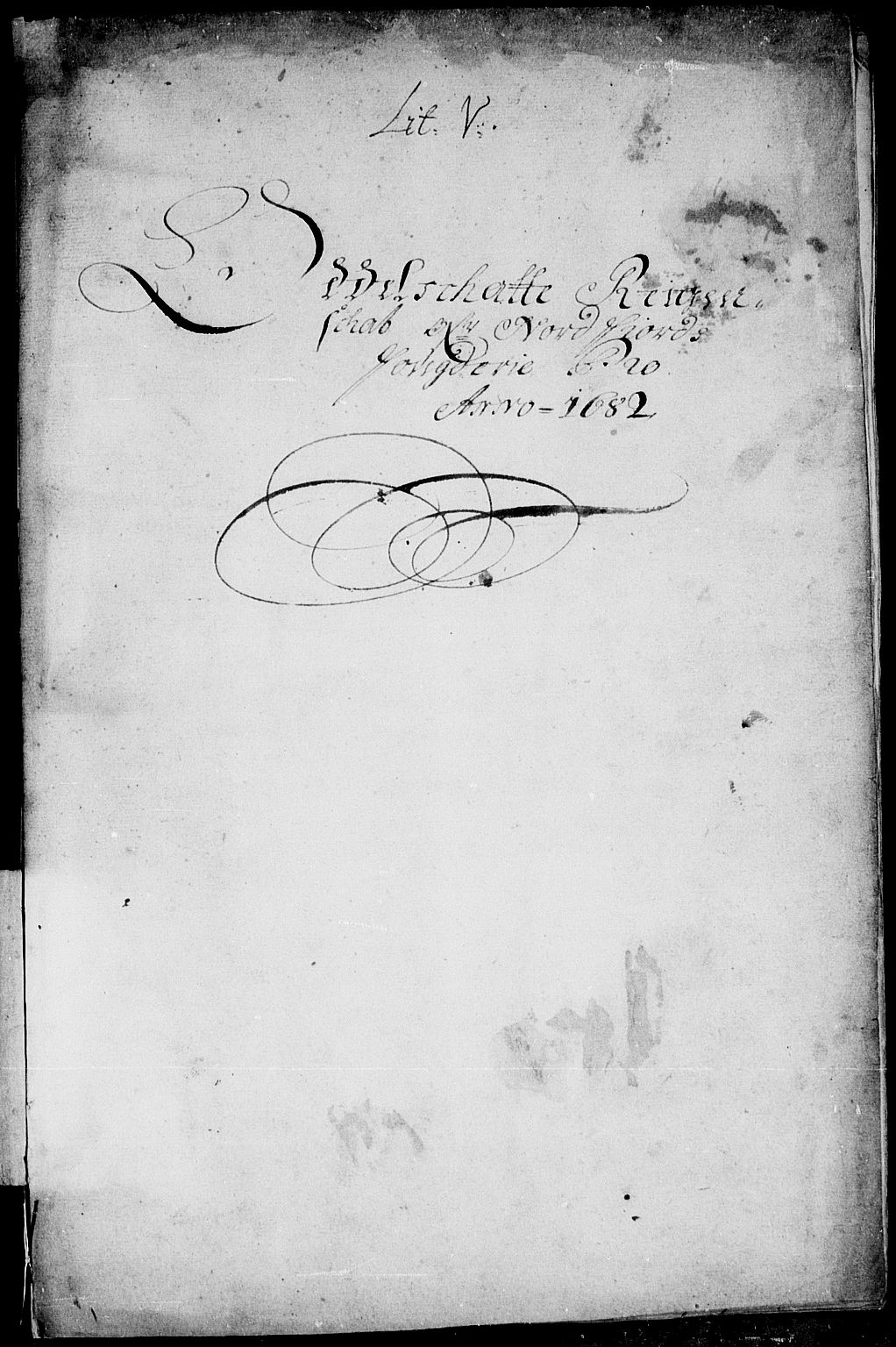 Rentekammeret inntil 1814, Reviderte regnskaper, Stiftamtstueregnskaper, Bergen stiftamt, RA/EA-6043/R/Rc/L0063: Bergen stiftamt, 1682