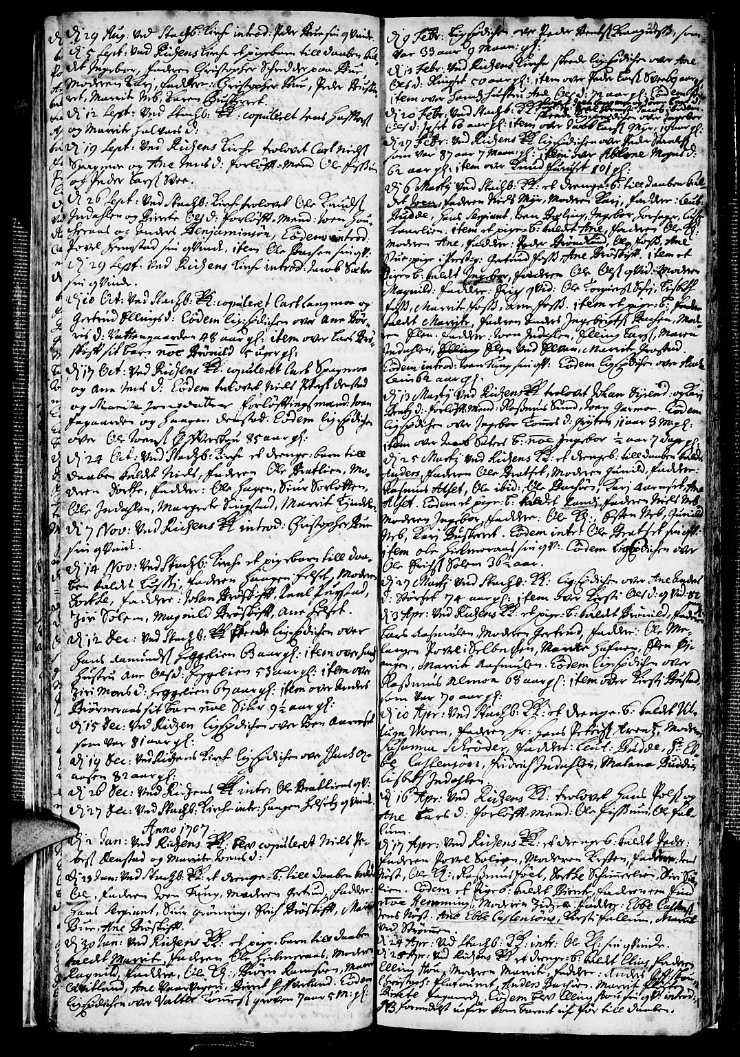 Ministerialprotokoller, klokkerbøker og fødselsregistre - Sør-Trøndelag, SAT/A-1456/646/L0603: Parish register (official) no. 646A01, 1700-1734, p. 20