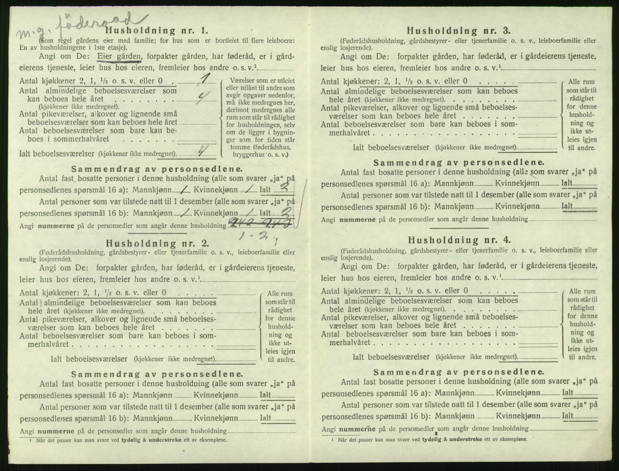 SAT, 1920 census for Valsøyfjord, 1920, p. 386