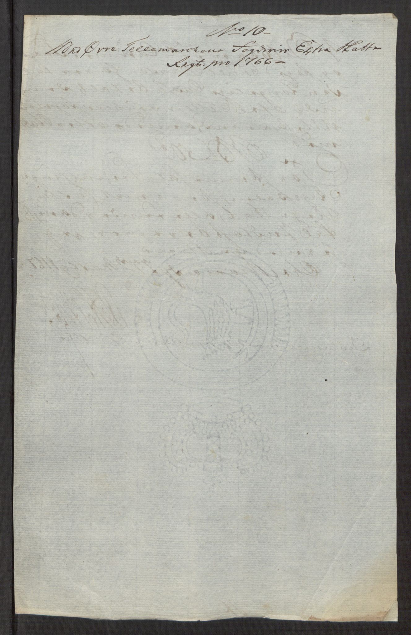 Rentekammeret inntil 1814, Reviderte regnskaper, Fogderegnskap, AV/RA-EA-4092/R38/L2293: Ekstraskatten Øvre Telemark, 1762-1770, p. 80