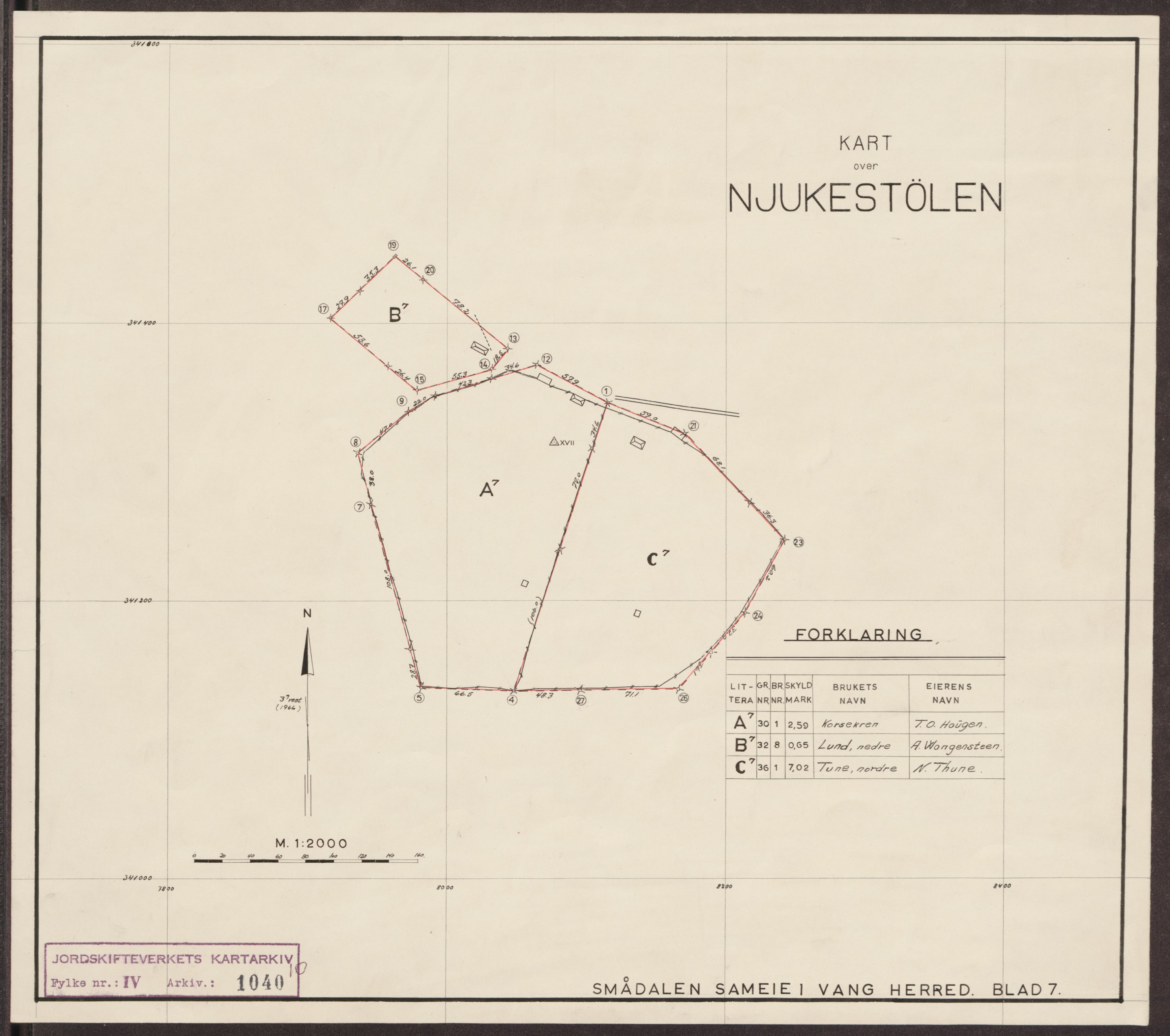 Jordskifteverkets kartarkiv, RA/S-3929/T, 1859-1988, p. 1317