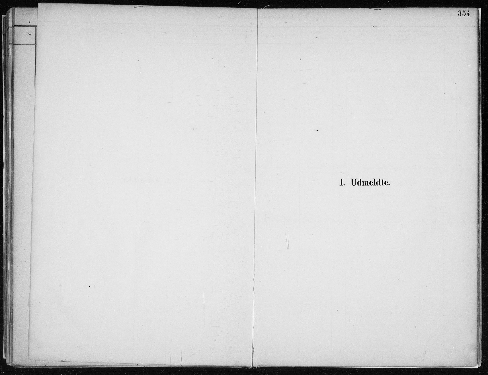 Hamre sokneprestembete, SAB/A-75501/H/Ha/Haa/Haab/L0001: Parish register (official) no. B  1, 1882-1905, p. 354