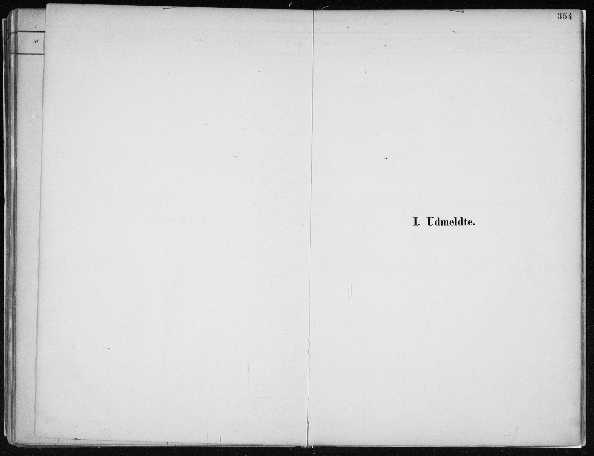 Hamre sokneprestembete, AV/SAB-A-75501/H/Ha/Haa/Haab/L0001: Parish register (official) no. B  1, 1882-1905, p. 354