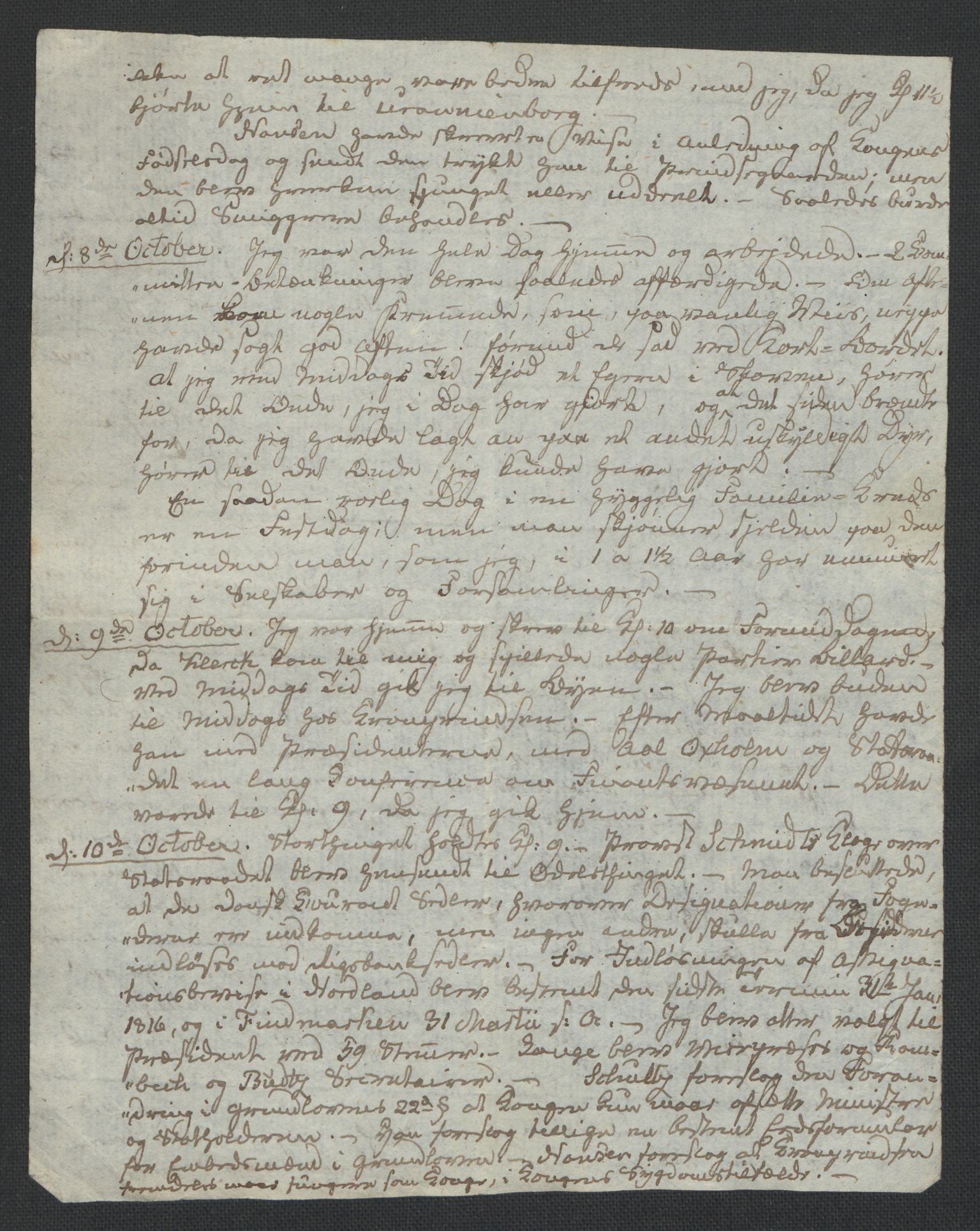 Christie, Wilhelm Frimann Koren, AV/RA-PA-0014/F/L0005: Christies dokumenter fra Stortinget, 1815-1816, p. 95